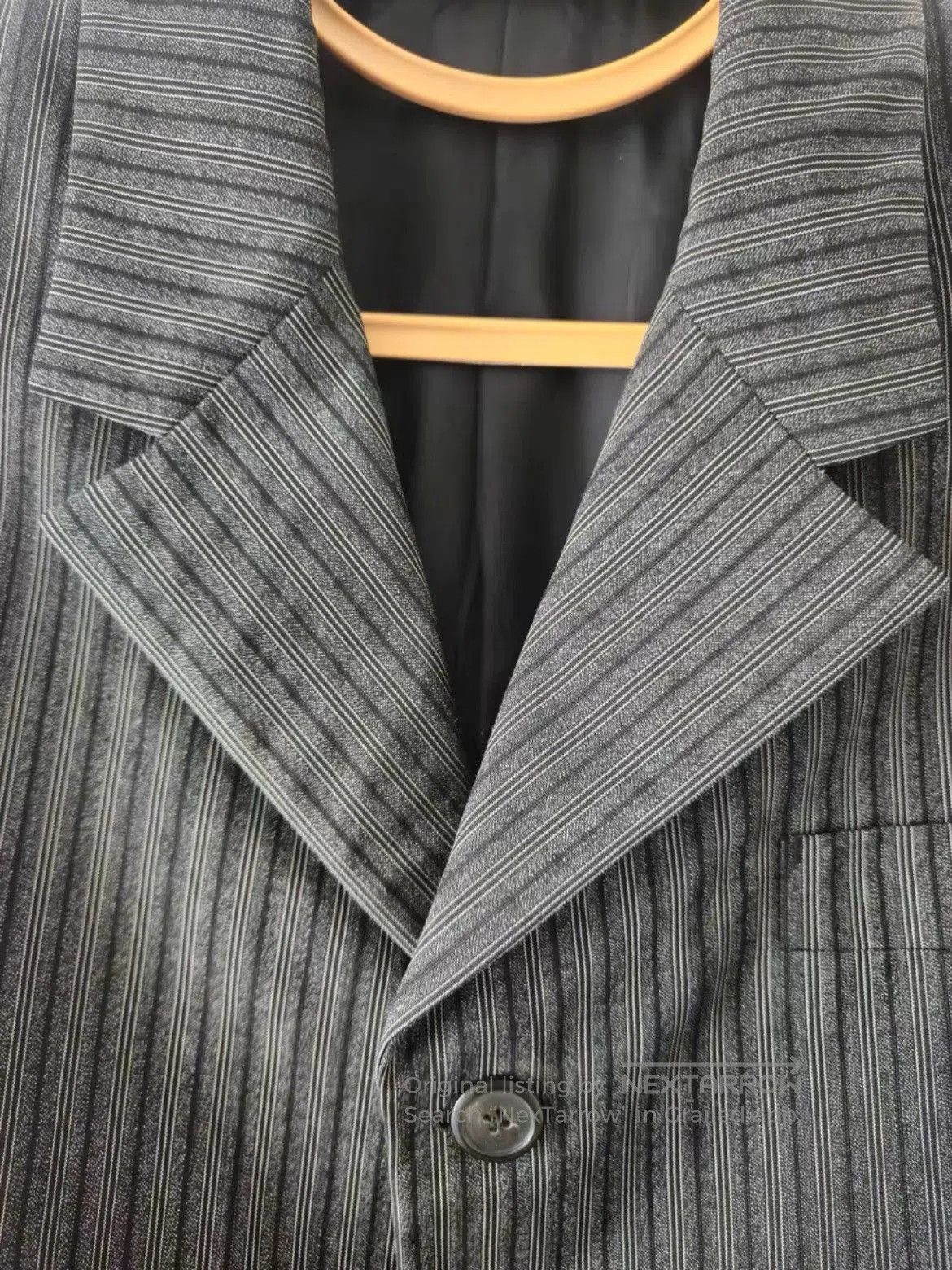 Prada Sz 48 Prada Runway Stripe Short Blazer Jacket. Size US M / EU 48-50 / 2 - 3 Thumbnail