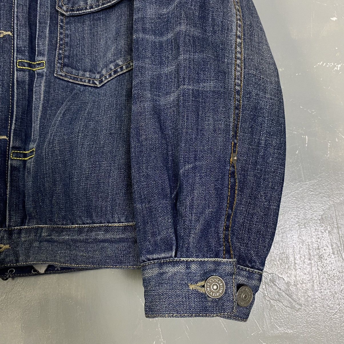 Visvim Visvim Bandana Collar Denim Jacket Size US S / EU 44-46 / 1 - 4 Thumbnail