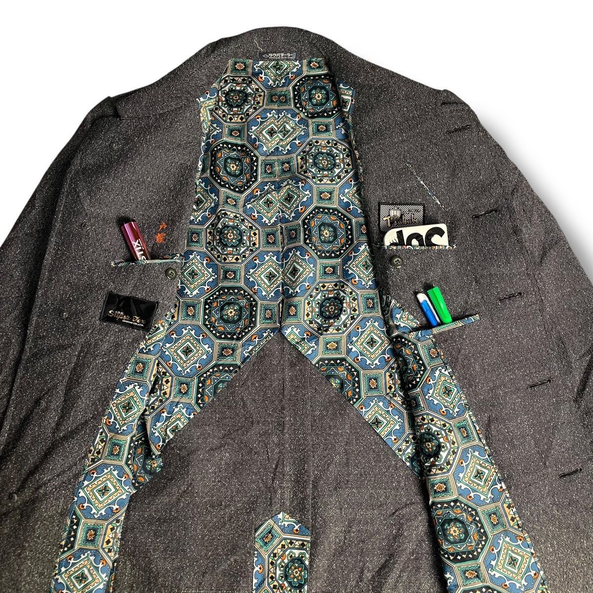 Kapital 🇯🇵 TSULEULA BUTTON UP HEAVY COAT JACKET Size US L / EU 52-54 / 3 - 12 Thumbnail