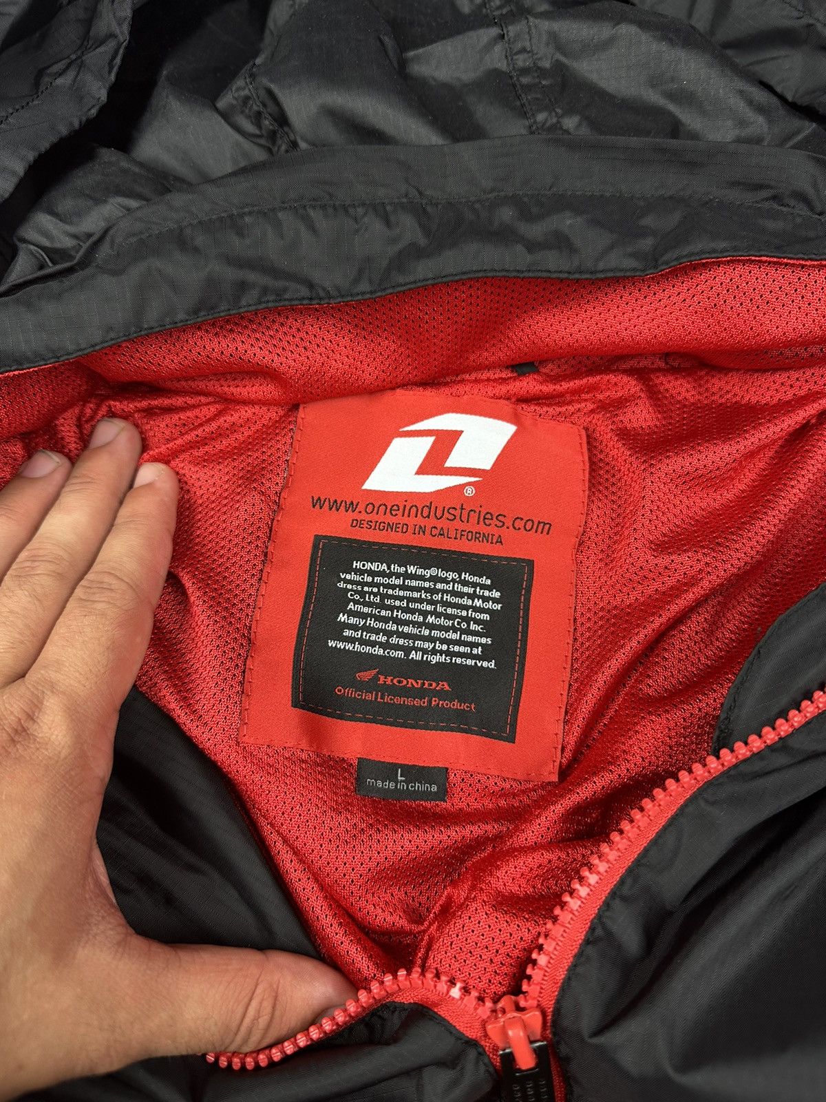 Honda Honda Licensed Big Logo Light Nylon Jacket Size US L / EU 52-54 / 3 - 8 Thumbnail