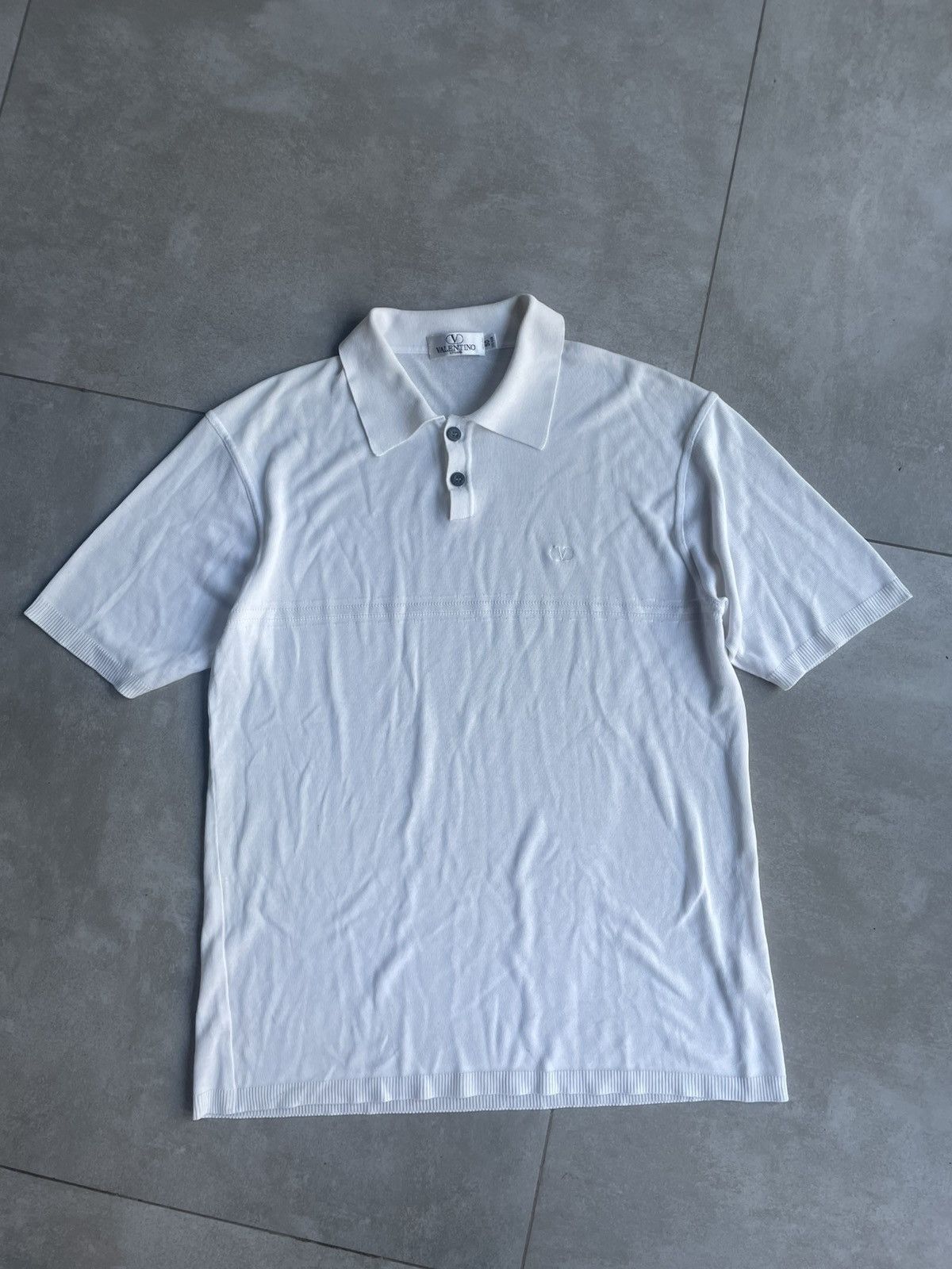Valentino Valentino white t -shirt Size US L / EU 52-54 / 3 - 1 Thumbnail