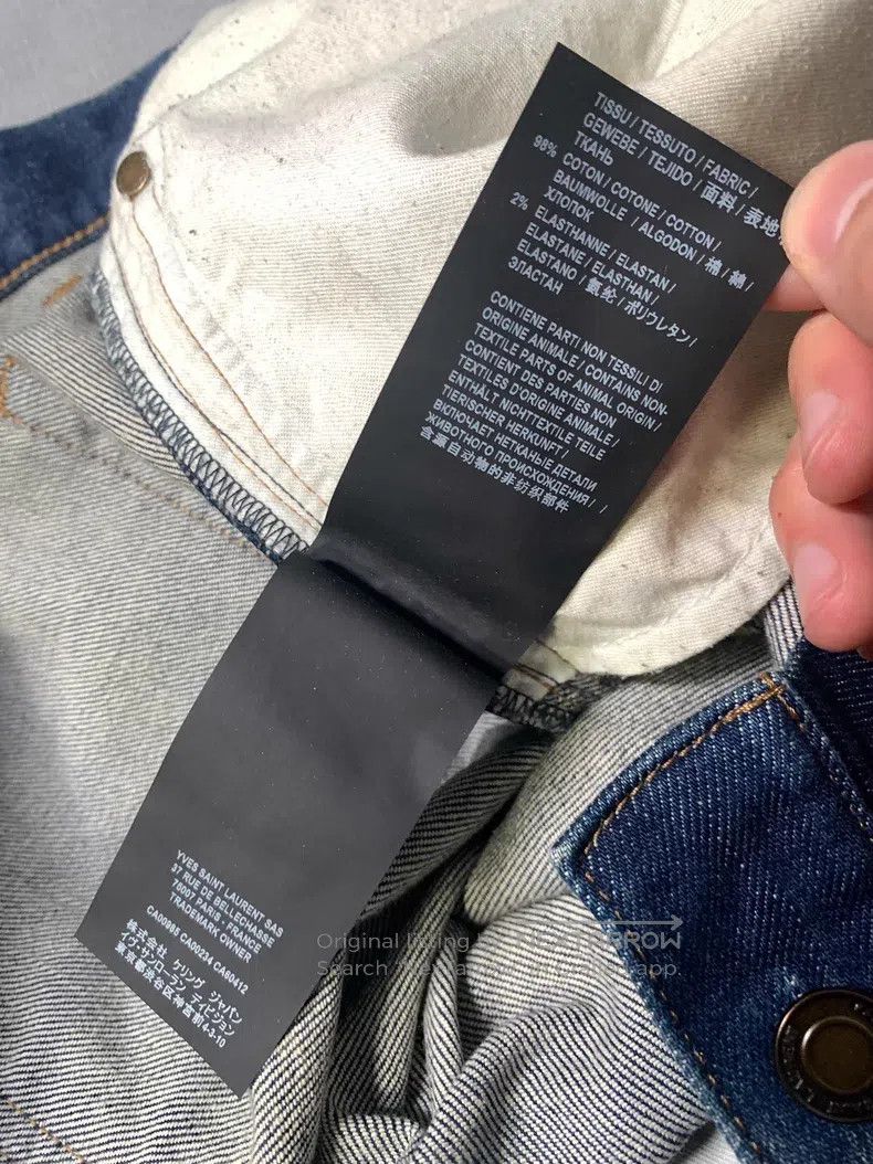 Saint Laurent Paris Saint Laurent Paris jeans i Size US 32 / EU 48 - 5 Thumbnail