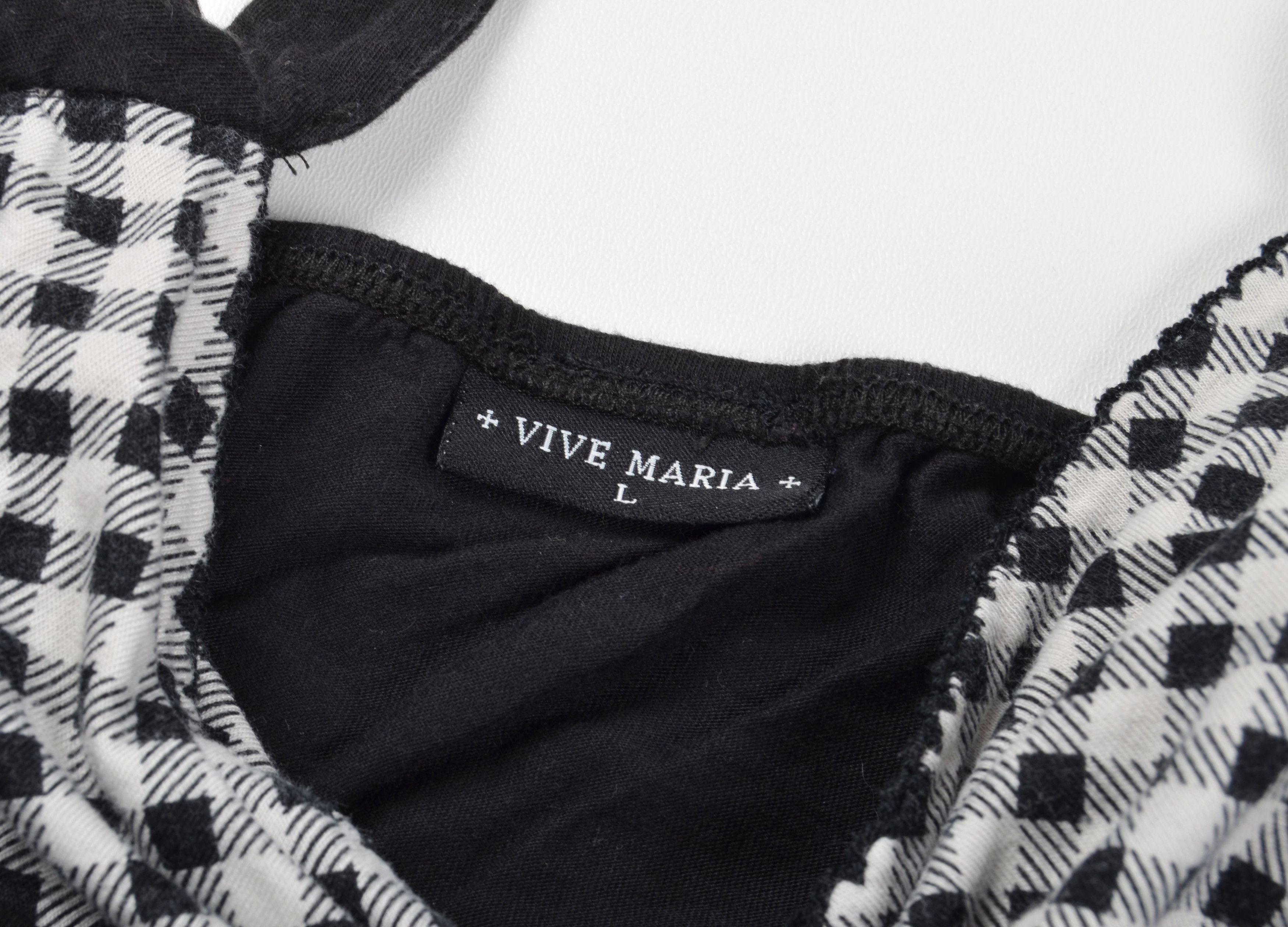 Other Vive Maria Y2K Coquette Checkered Halter Top Size L / US 10 / IT 46 - 7 Thumbnail