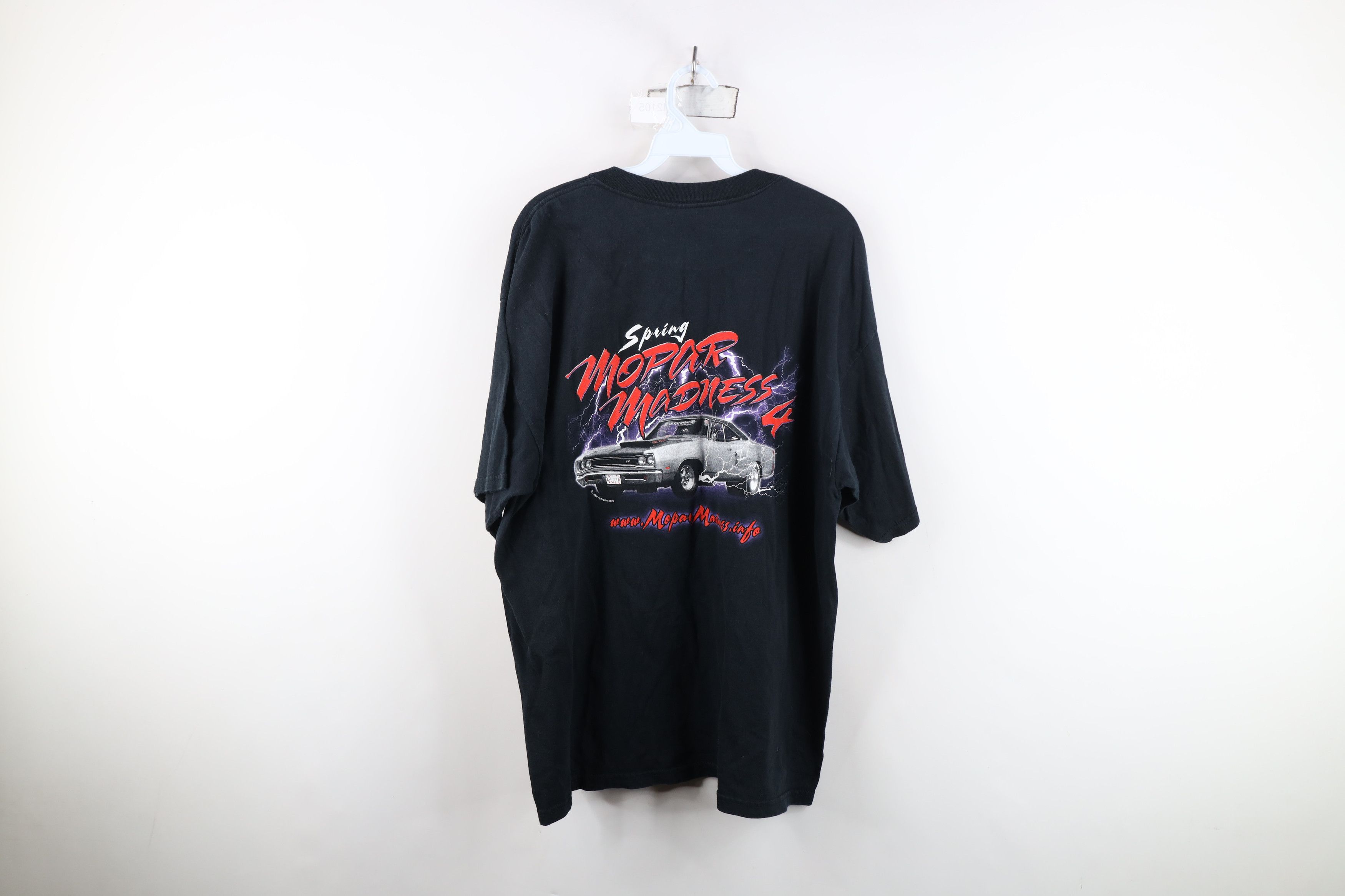 Vintage Vintage Y2K Streetwear Mopar Madness 4 Car Lightning T-Shirt Size US XL / EU 56 / 4 - 13 Thumbnail