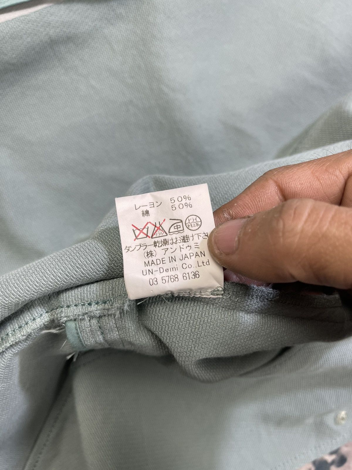 Japanese Brand 1/2 Un-Demi Trench Coat Size XS / US 0-2 / IT 36-38 - 15 Thumbnail