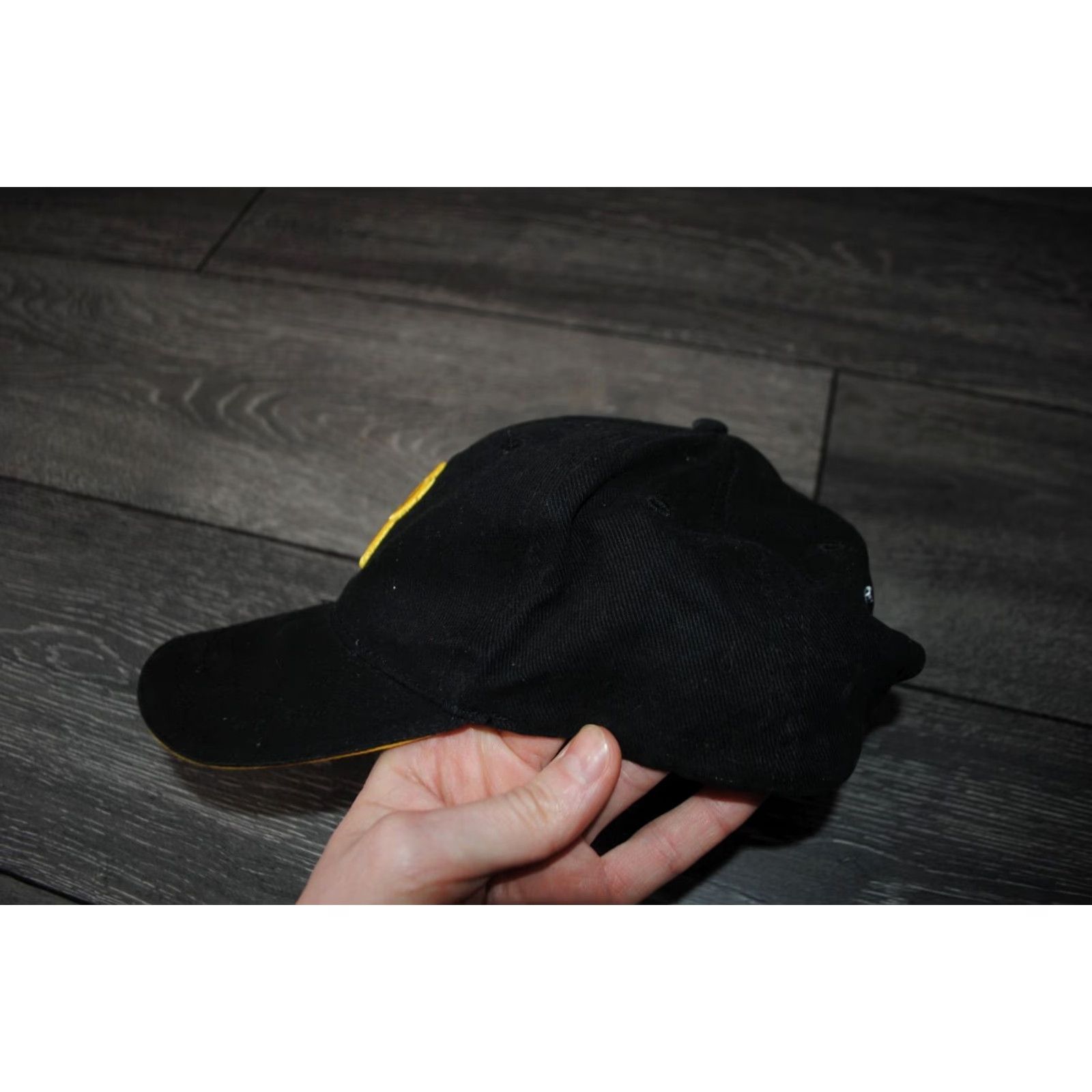 Breitling Breitling Hat Cap Mens Black Cotton 100% New STYLE LOGO GOLD LOGO Cap Size ONE SIZE - 4 Thumbnail