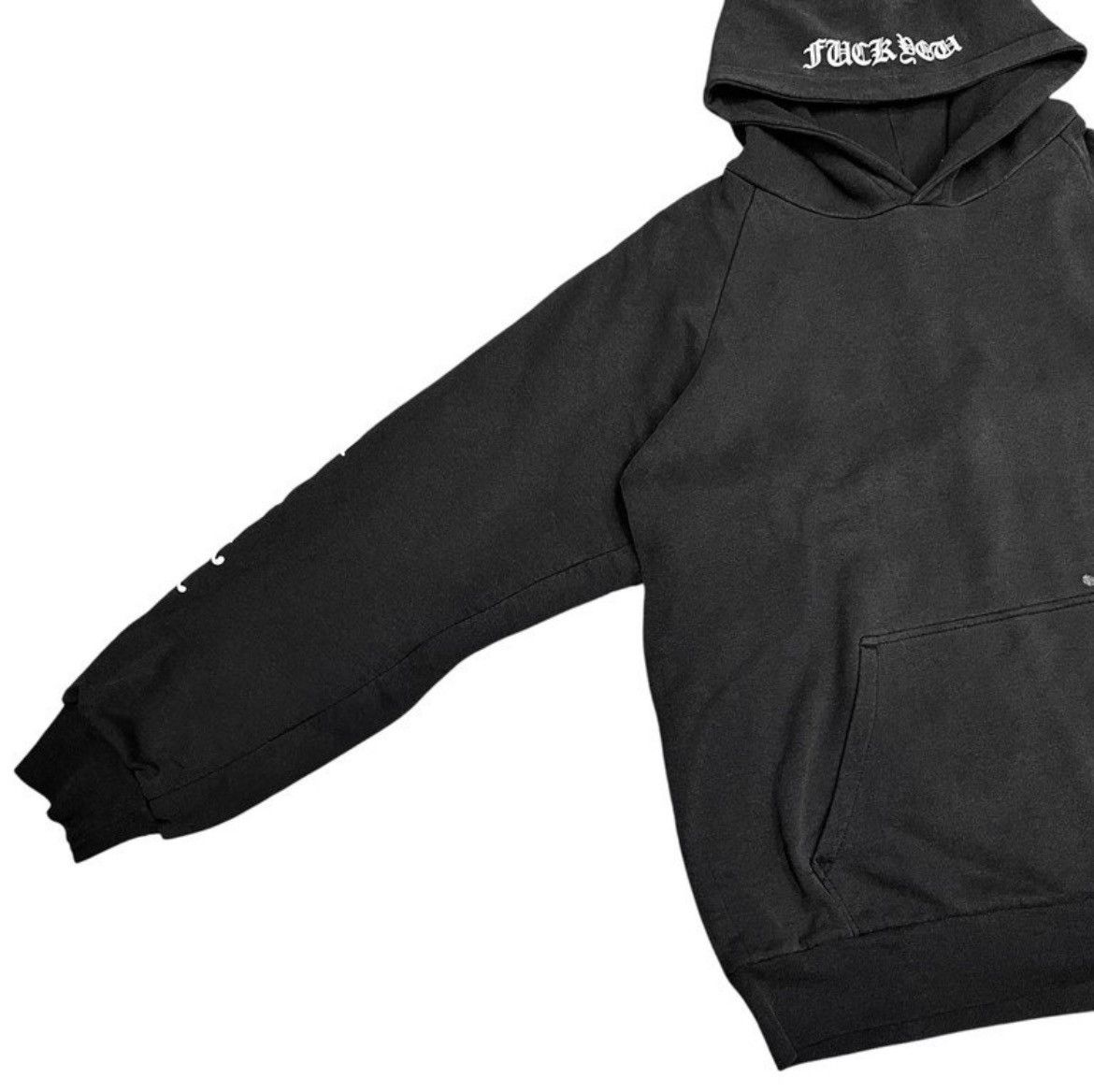 Chrome Hearts 90s Vintage chrome hearts fuck you hoodie size M Size US M / EU 48-50 / 2 - 6 Thumbnail