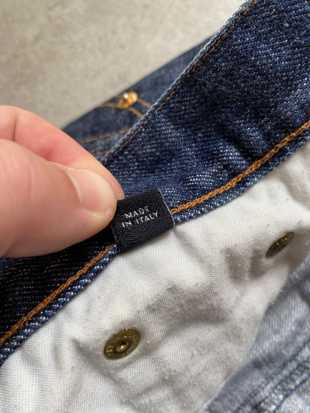 Dolce & Gabbana Vintage Dolce & Gabbana Skirt Denim Y2K like Versace Size 32" / US 10 / IT 46 - 13 Thumbnail