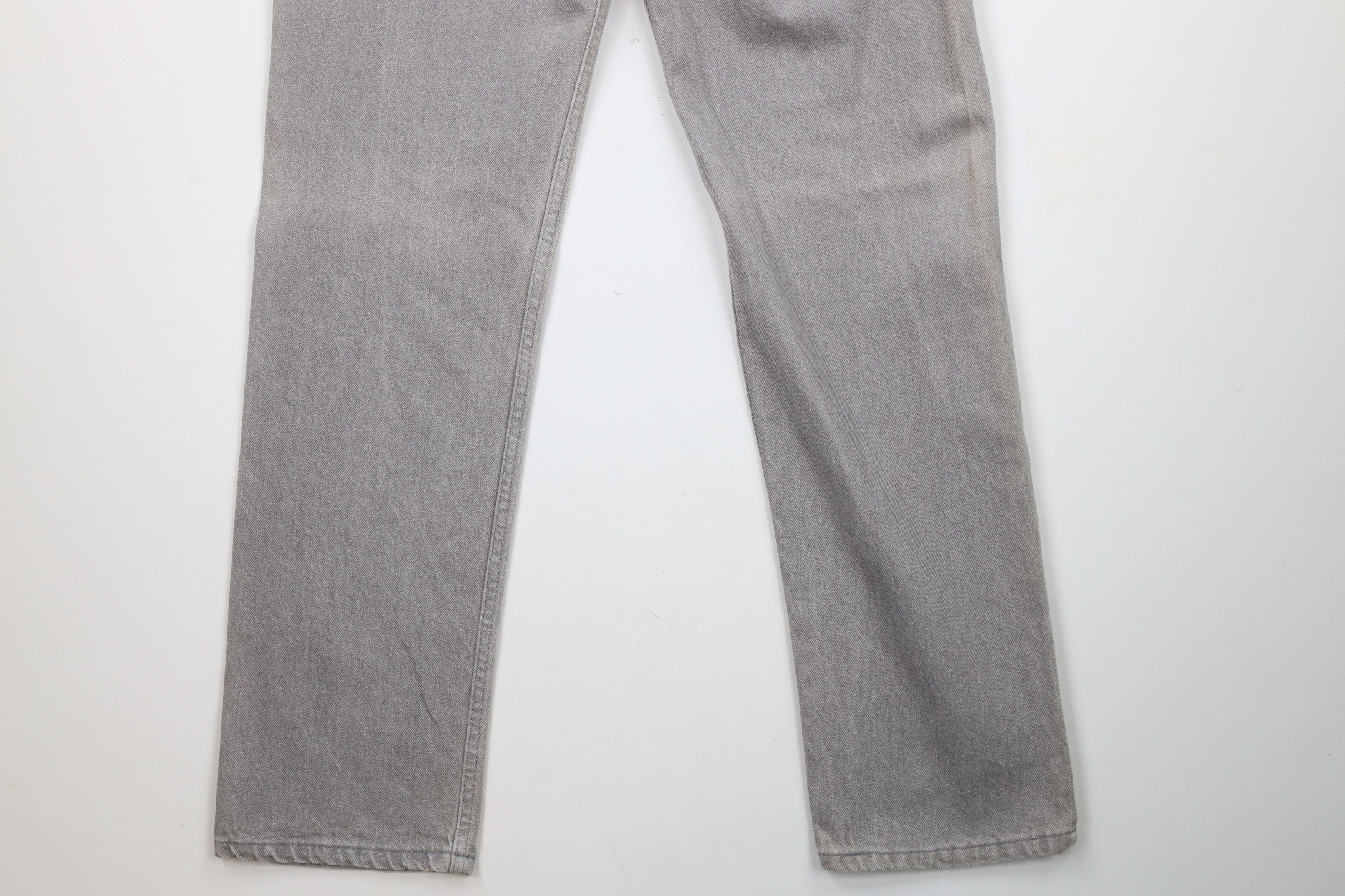 Levi's × Vintage Vintage 90s Levis Tab Straight Leg Denim Jeans Gray USA Size US 30 / EU 46 - 12 Thumbnail
