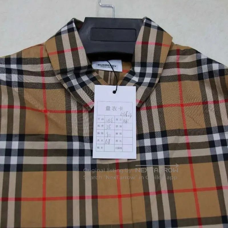 Burberry Burberry Khaki Check Long Sleeve Shirt. Size S / US 4 / IT 40 - 3 Thumbnail