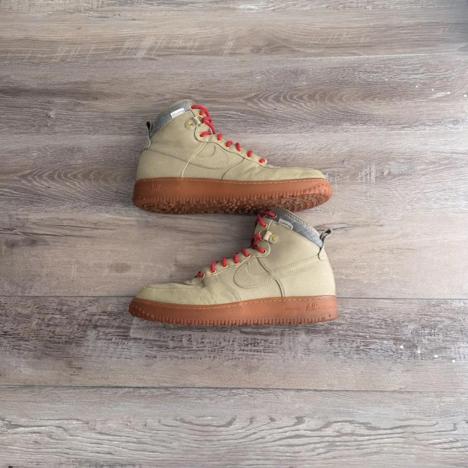 Nike NIKE • Air Force 1 Duckboot "Bamboo" (15M) Size US 15 / EU 48 - 1 Thumbnail