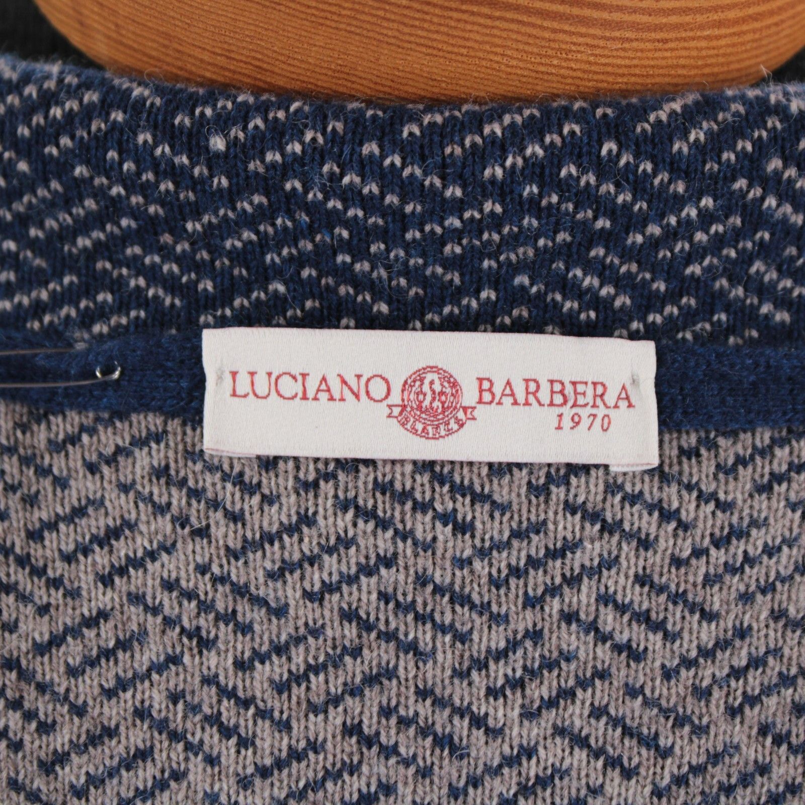 Luciano Barbera Luciano Barbera Sweater Size US S in Blue Size US S / EU 44-46 / 1 - 6 Thumbnail