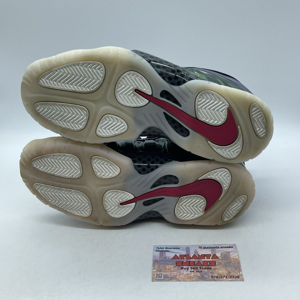 Nike Little posite one iridecent purple Size US 6.5 / EU 39-40 - 7 Thumbnail