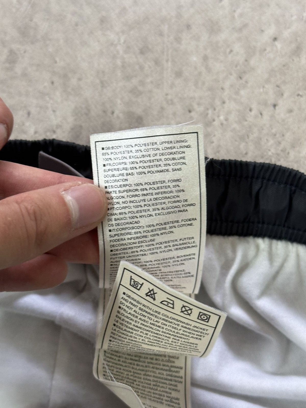 Nike × Vintage Vintage Y2K Nike Nylon Drill Track Pants Logo Embroidered Size US 33 - 14 Thumbnail