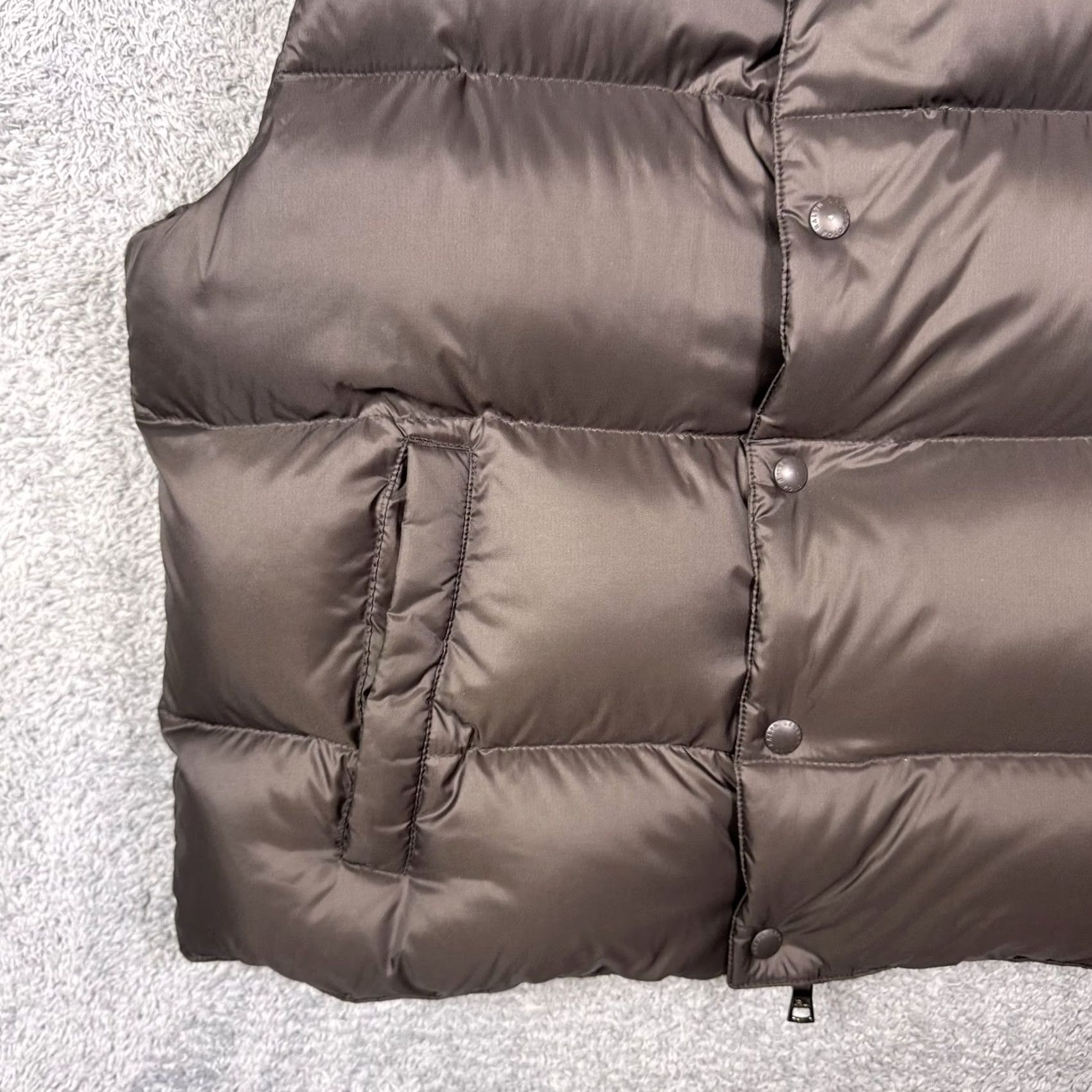 Polo Ralph Lauren VINTAGE Polo Ralph Lauren Down Vest Men L Full Zip Snap Puffer Quilted Brown 90s Size US L / EU 52-54 / 3 - 2 Thumbnail