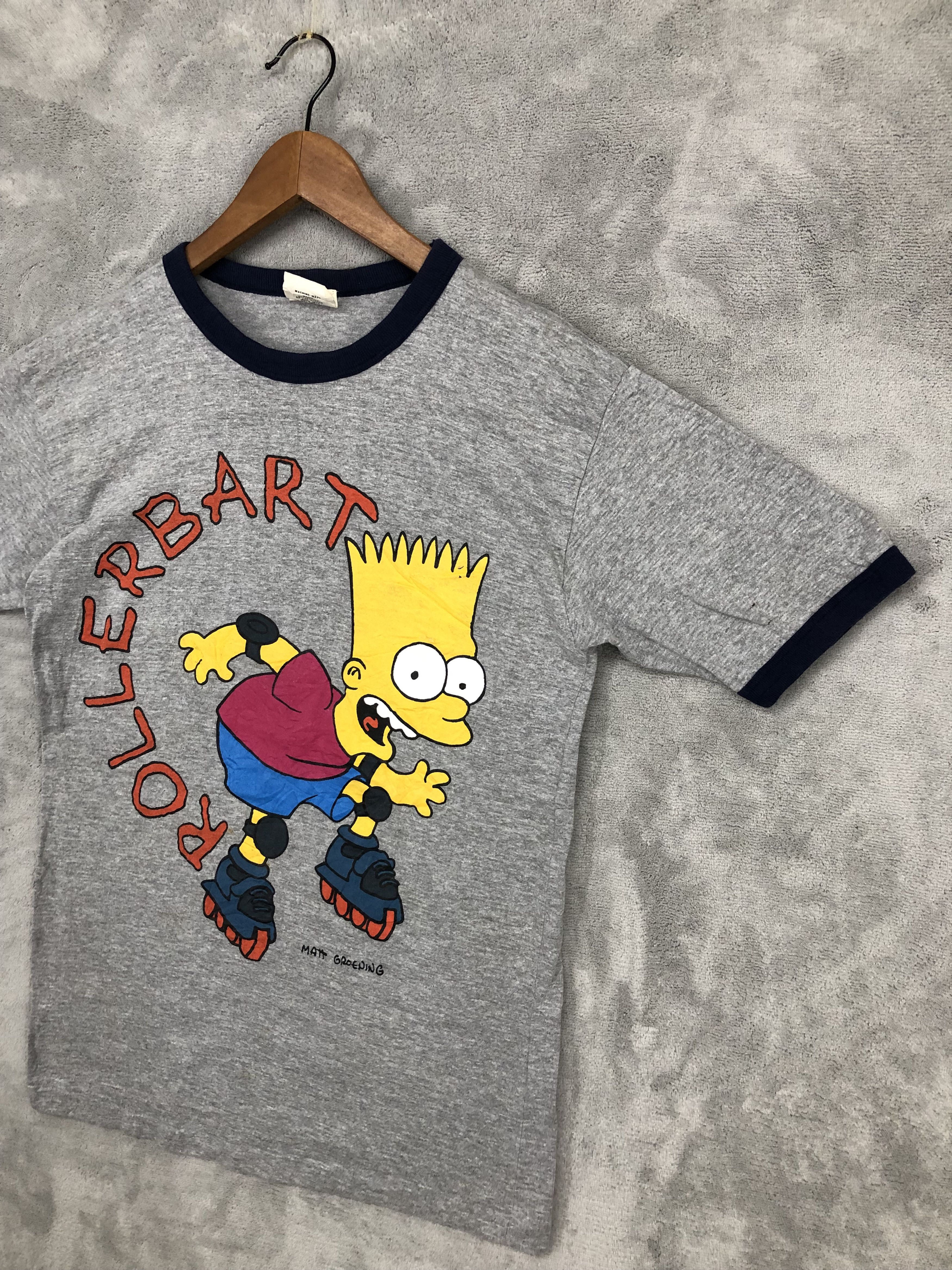 Cartoon Network Vintage Rollerbart Matt Groening Tee Size US M / EU 48-50 / 2 - 5 Thumbnail