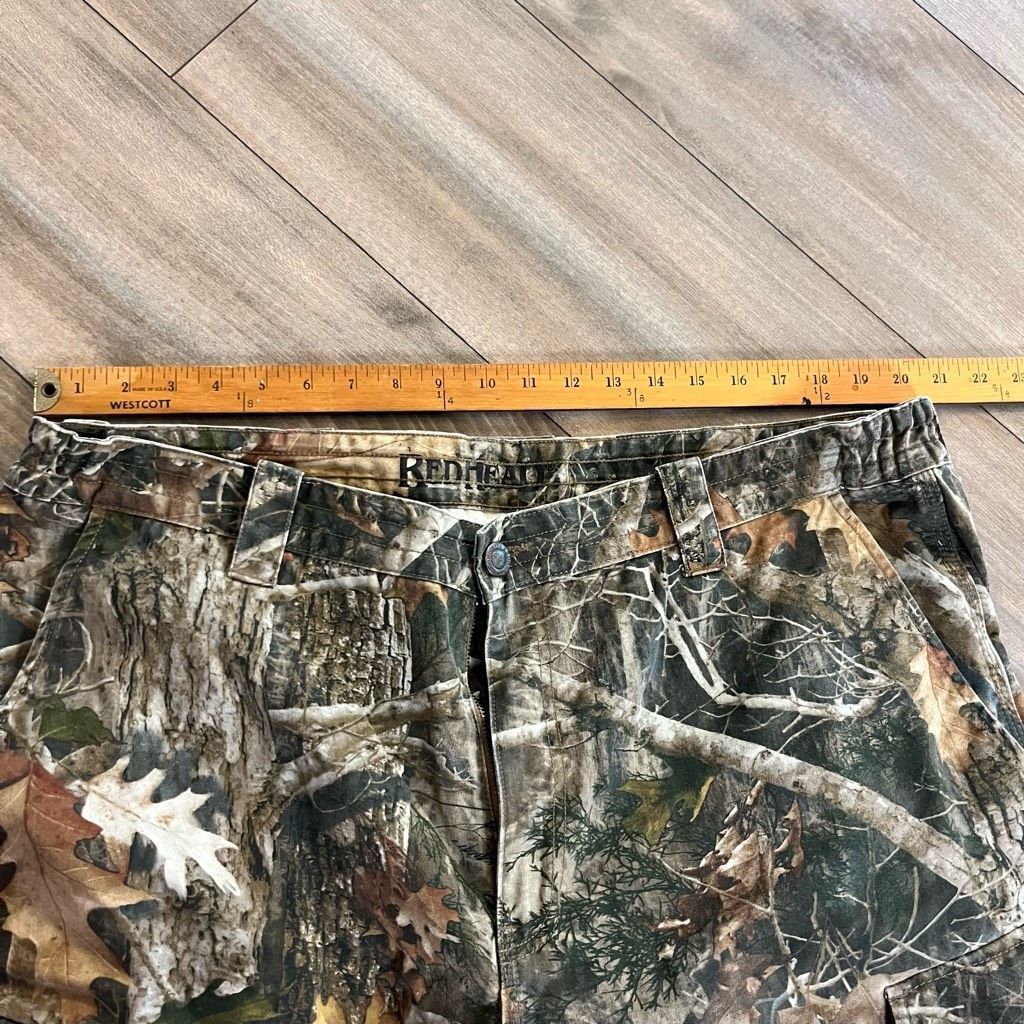 Redhead Redhead Green Camo Casual Pants Men 40x32 Size US 40 / EU 56 - 3 Thumbnail