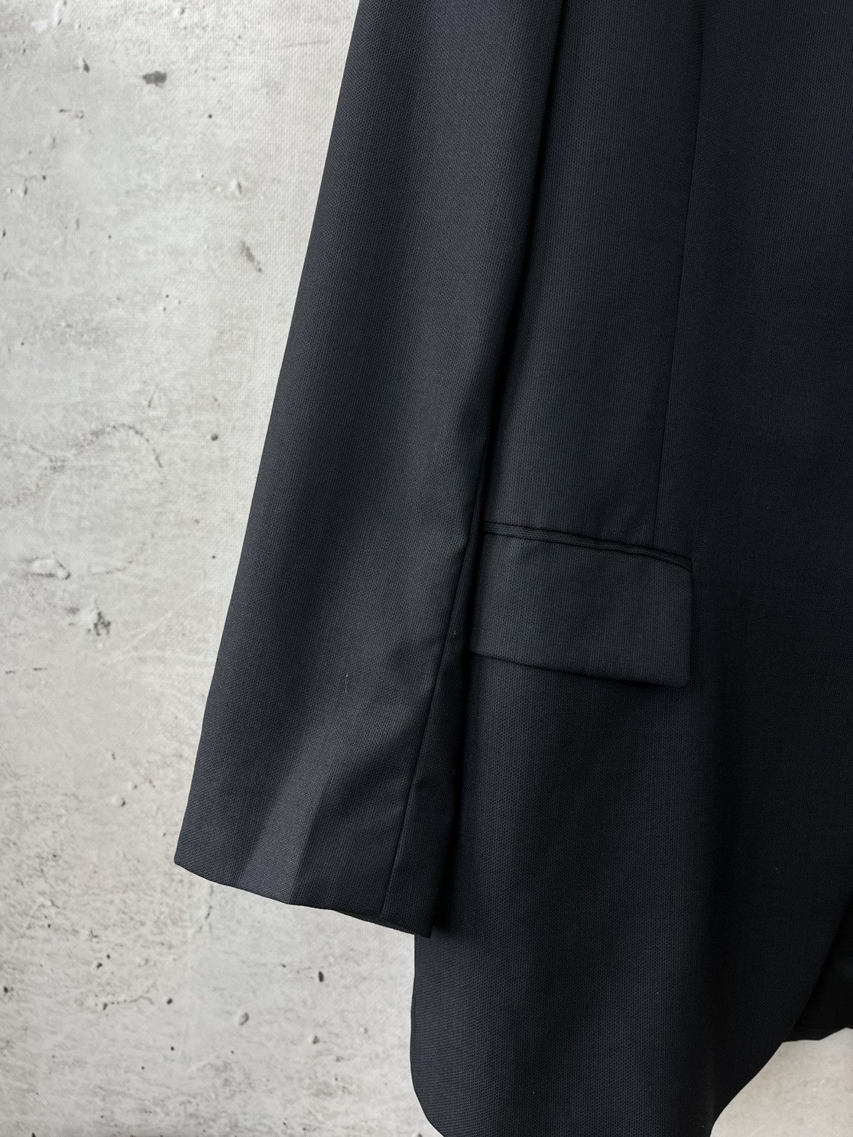 Givenchy Givenchy - dark navy suit blazer jacket France luxury 52 Size 52S - 2 Thumbnail