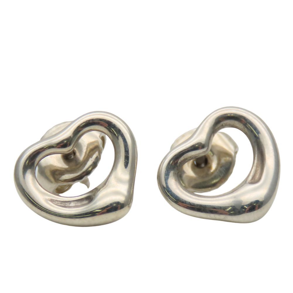Tiffany & Co. Tiffany & Co. Tiffany&Co. Open Heart Silver925 Earrings Metal Earrings Size ONE SIZE - 1 Thumbnail