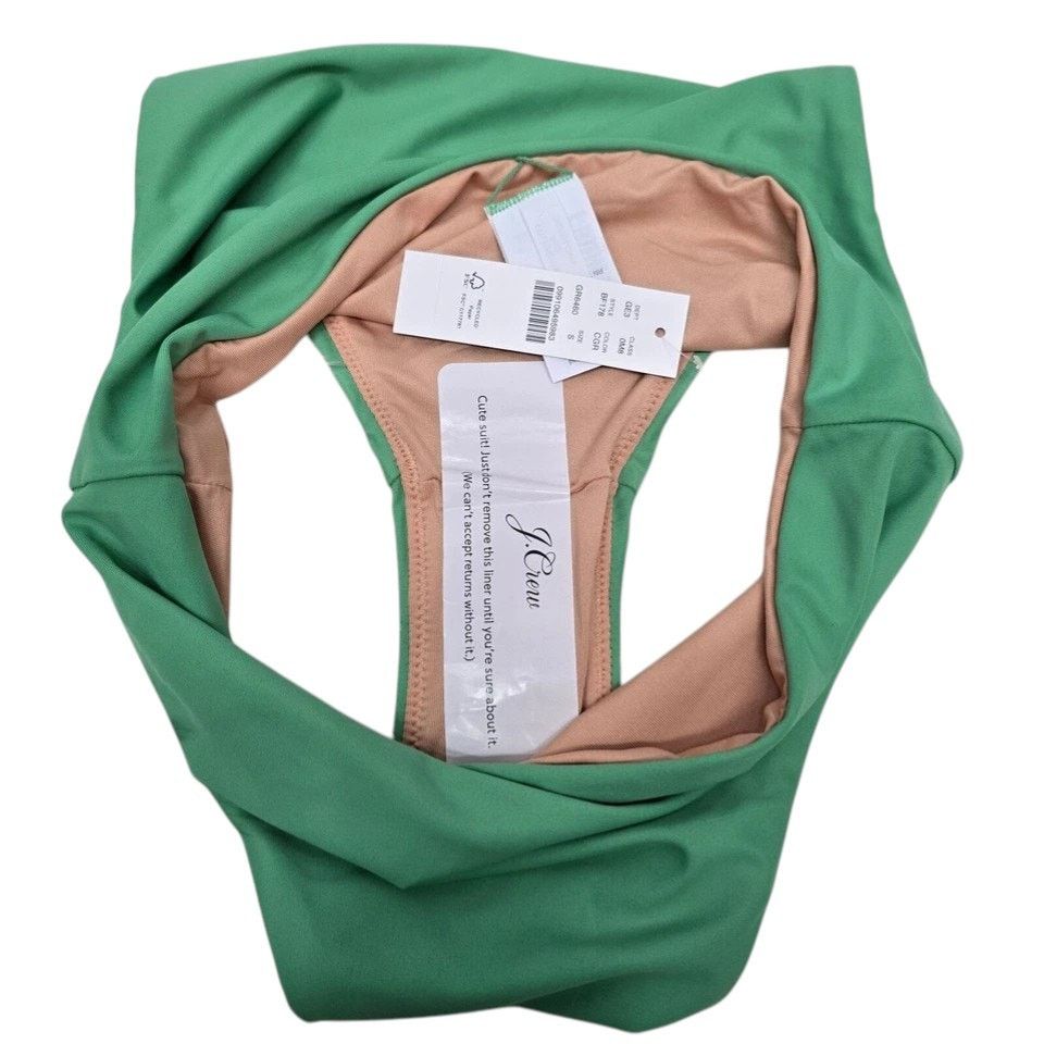 J.Crew NWT J Crew High Rise Moderate Coverage Bikini Bottom S BF178 Size ONE SIZE - 9 Thumbnail