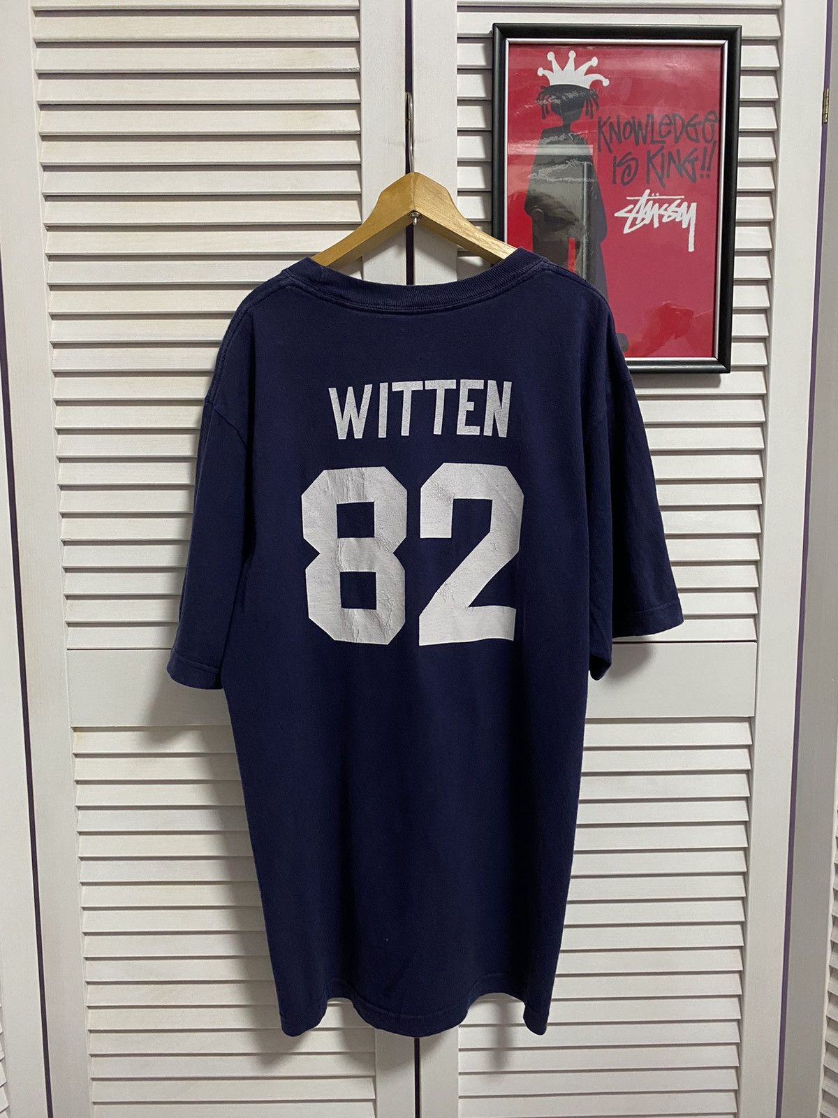 NFL × Vintage T-Shirt Tee Dallas Cowboys Witten 82 Jerseys Size US M / EU 48-50 / 2 - 3 Thumbnail