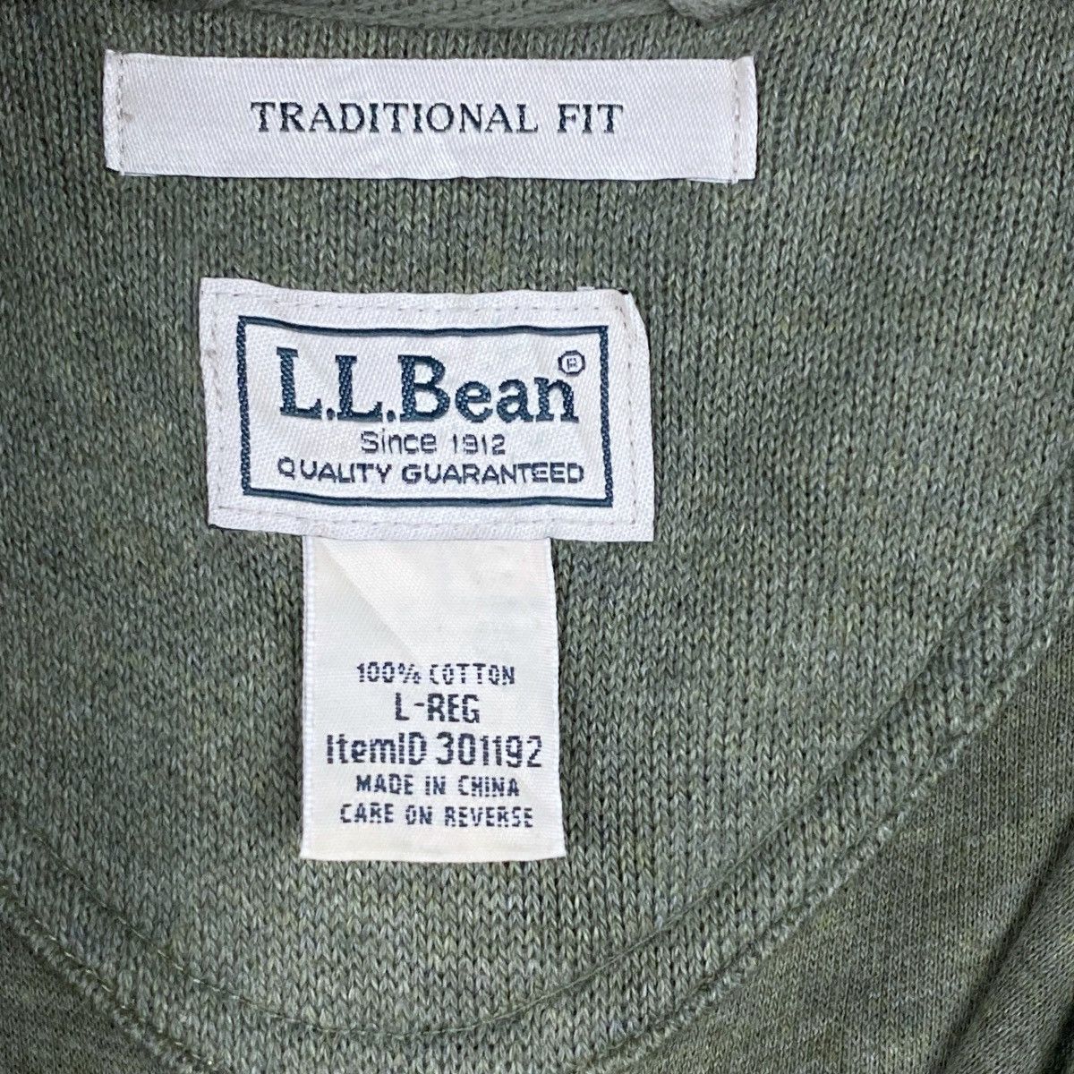 L.L. Bean L.L Bean Half Zip Sweatshirt Crewneck Pullover Jumper Size US L / EU 52-54 / 3 - 5 Thumbnail