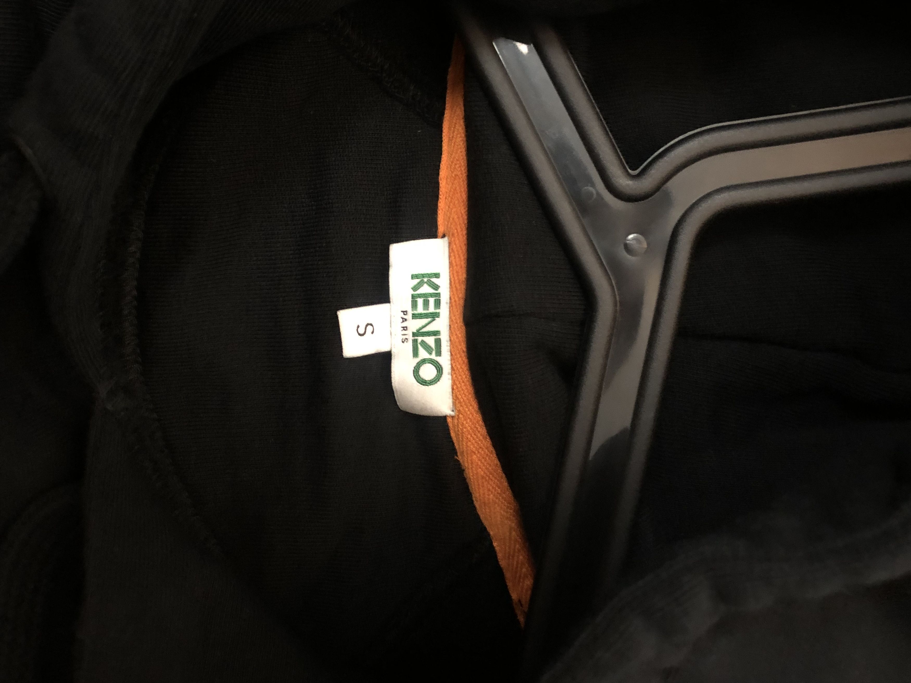 Kenzo KENZO Eye Hoodie Sweatshirt - Black Size US S / EU 44-46 / 1 - 3 Thumbnail