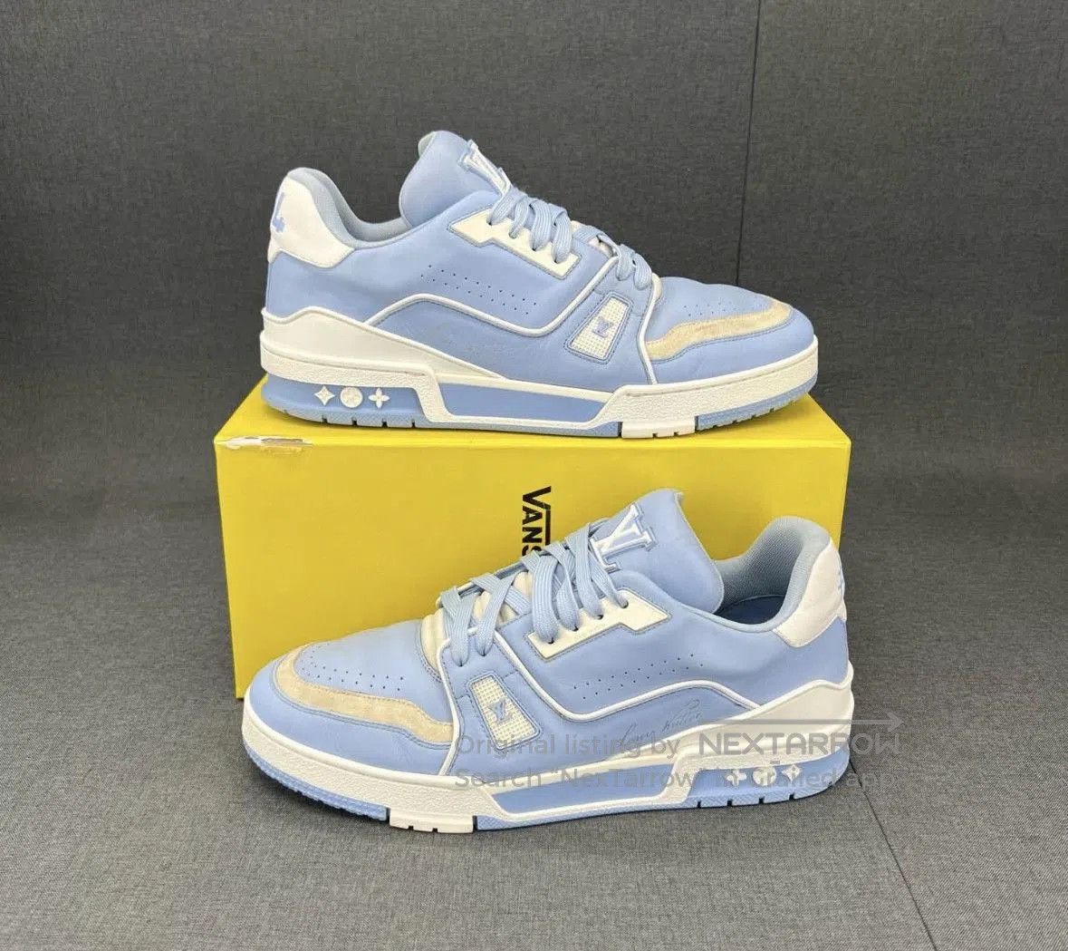Louis Vuitton Louis Vuitton Trainer Leather Low. Size US 8 / EU 41 - 7 Thumbnail