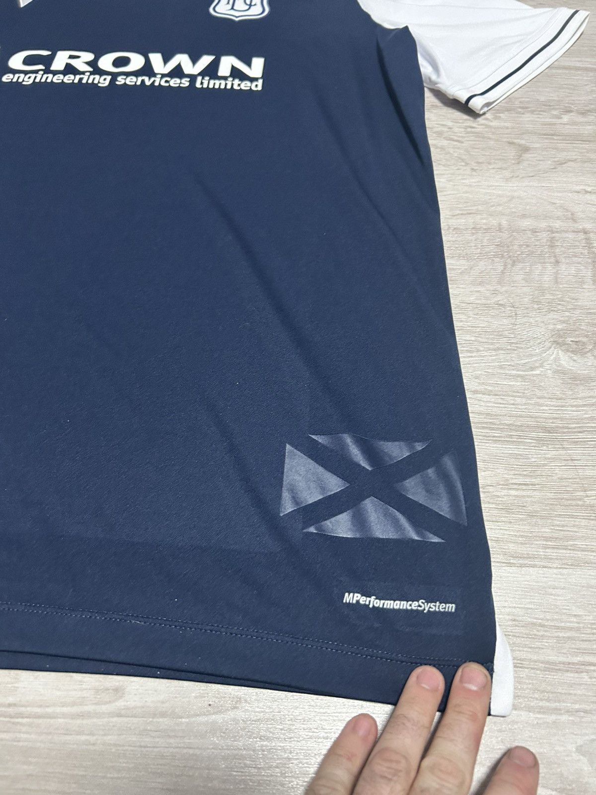 Macron Dundee FC 2020-21 Macron home football shirt jersey size 3XL Size US XXL / EU 58 / 5 - 6 Thumbnail