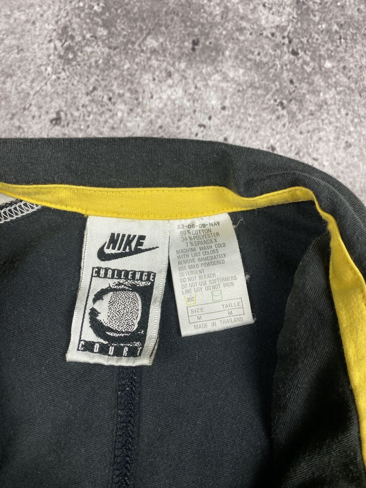 Nike Vintage Nike Challenge Court Polo Shirt Andre Agassi 1990s Size US M / EU 48-50 / 2 - 5 Thumbnail