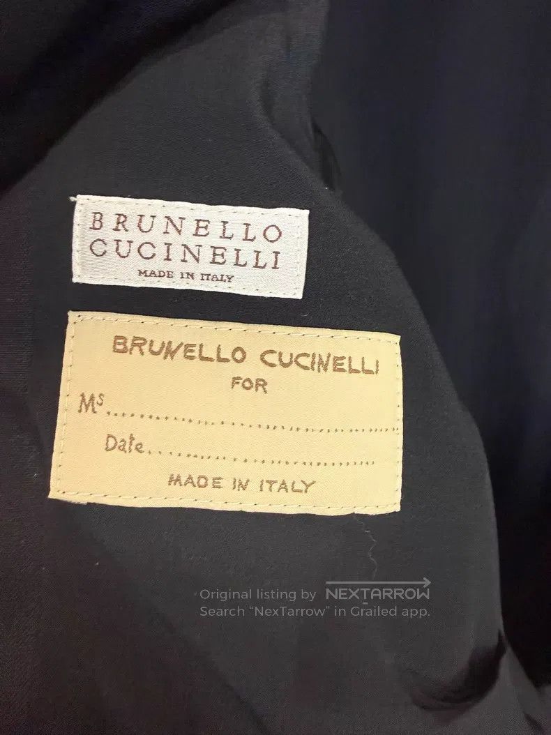 Brunello Cucinelli Brunello Cucinelli Black blazer Size XS / US 0-2 / IT 36-38 - 4 Thumbnail