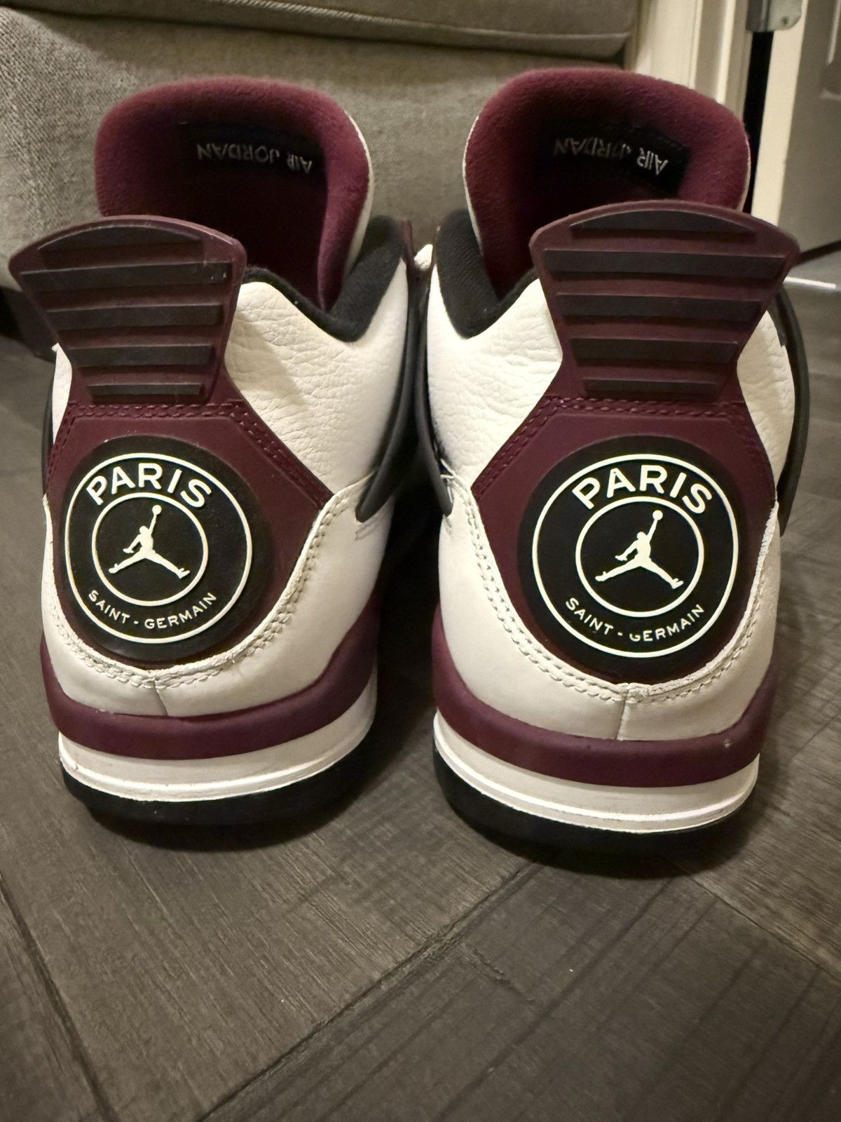 Jordan Brand × Nike Jordan 4 x PSG Paris Saint-Germain Size US 10 / EU 43 - 3 Thumbnail