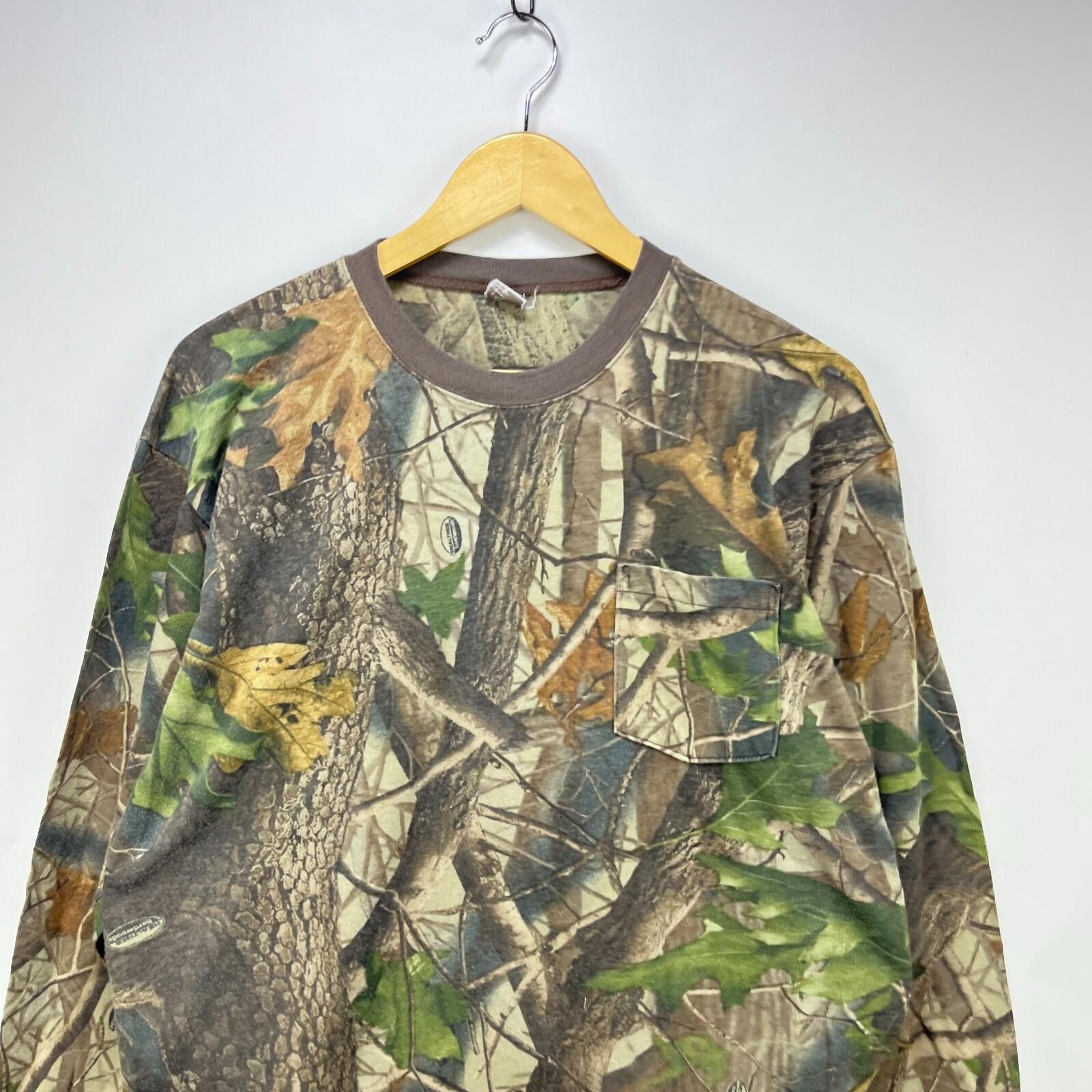 Realtree Vintage 90s Real Tree Camo Long Sleeve Shirt USA Large Size US L / EU 52-54 / 3 - 2 Thumbnail