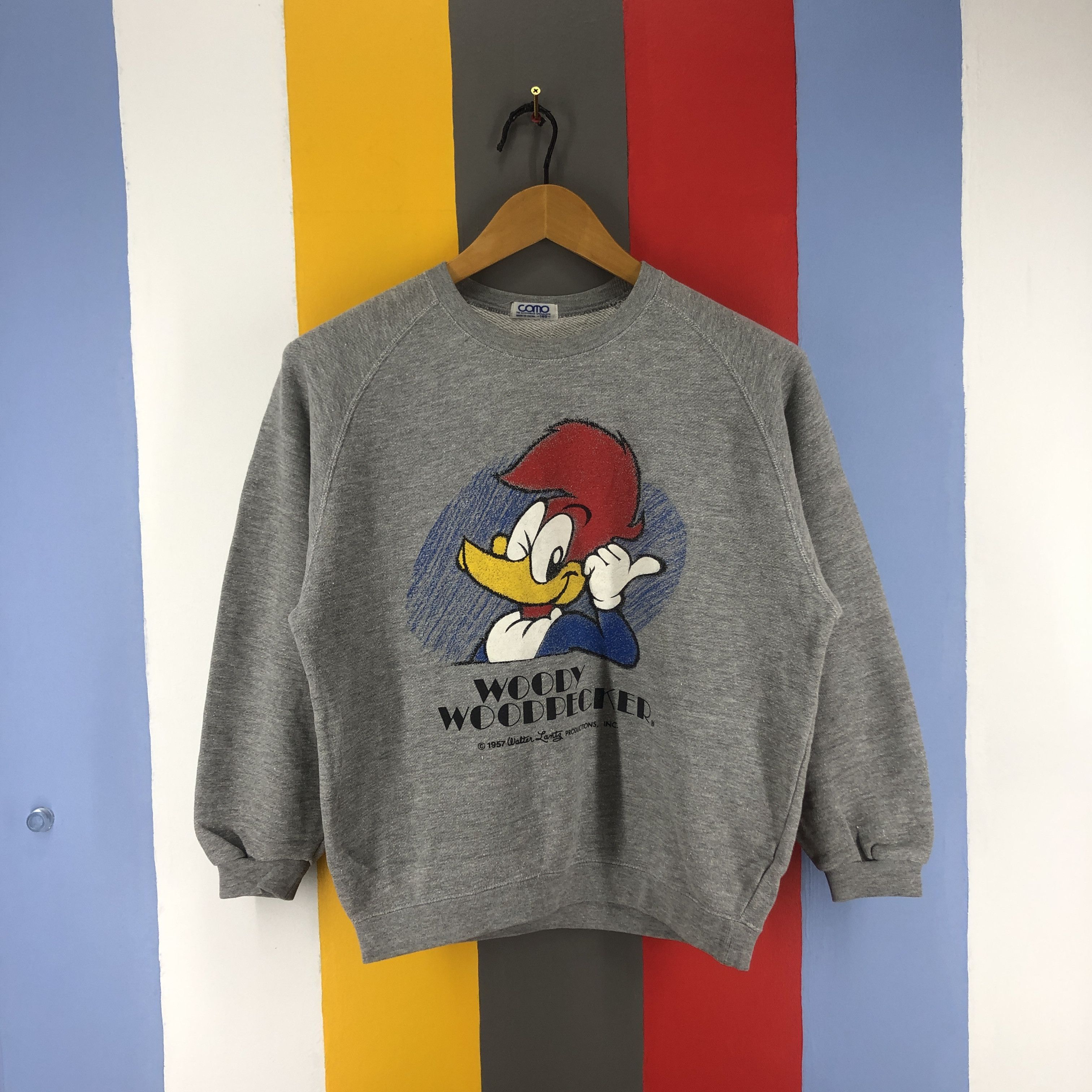 Vintage Vintage WOODY WOODPECKER Crew Neck Sweatshirt #0841/AD Size S / US 4 / IT 40 - 1 Thumbnail