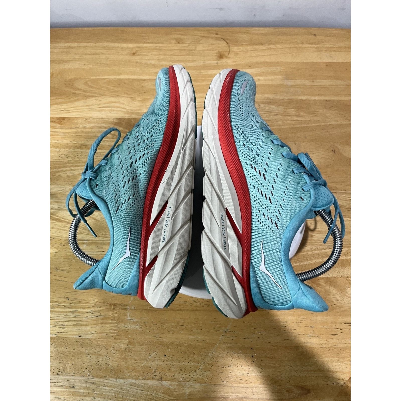 Hoka Hoka One One Clifton 8 Running Shoes Womens 8.5 B Blue Shoes Size US 8.5 / IT 38.5 - 3 Thumbnail