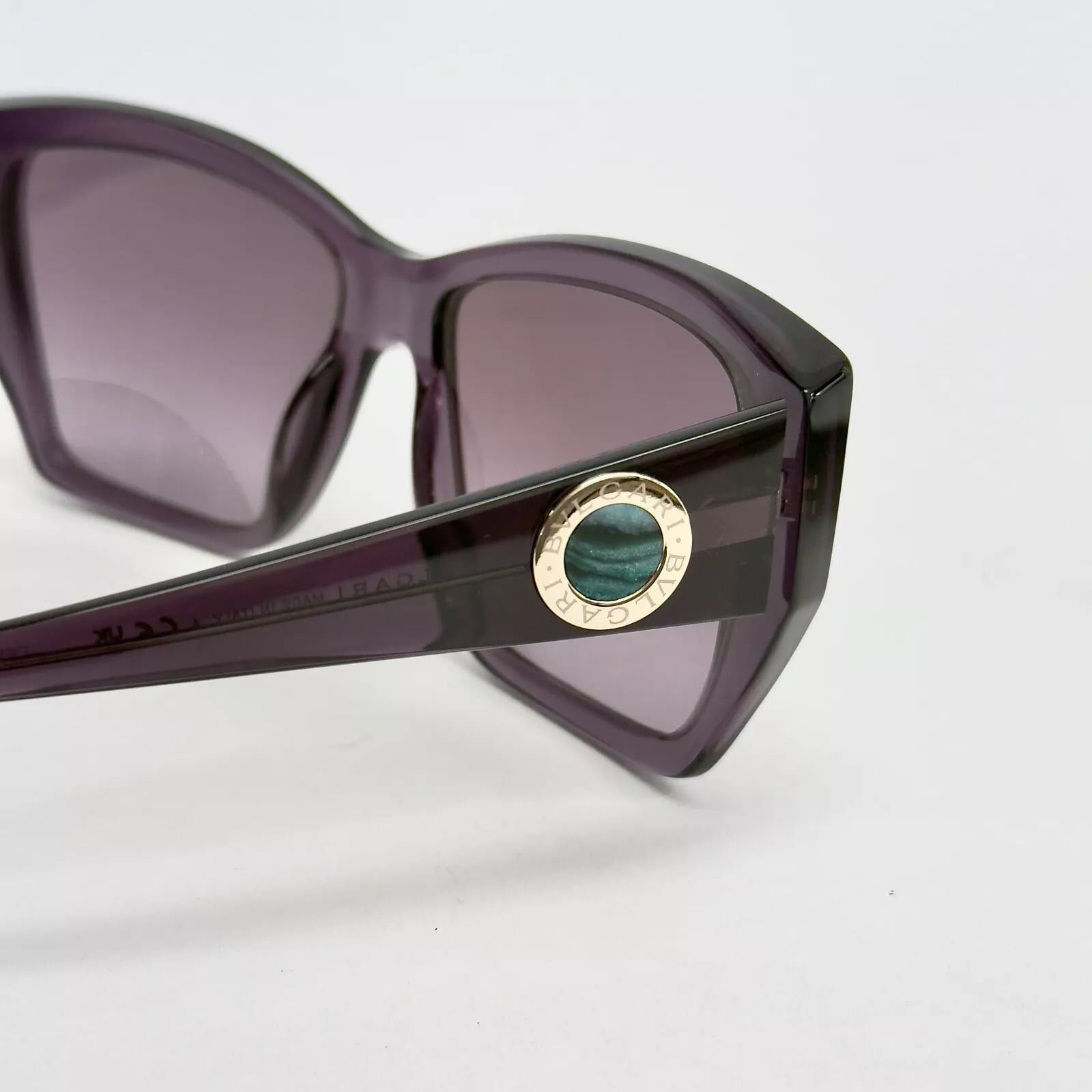 Bvlgari BVLGARI COIN Violet Amethyst Of Logo Sunglasses BV8260 8260 Size ONE SIZE - 2 Thumbnail