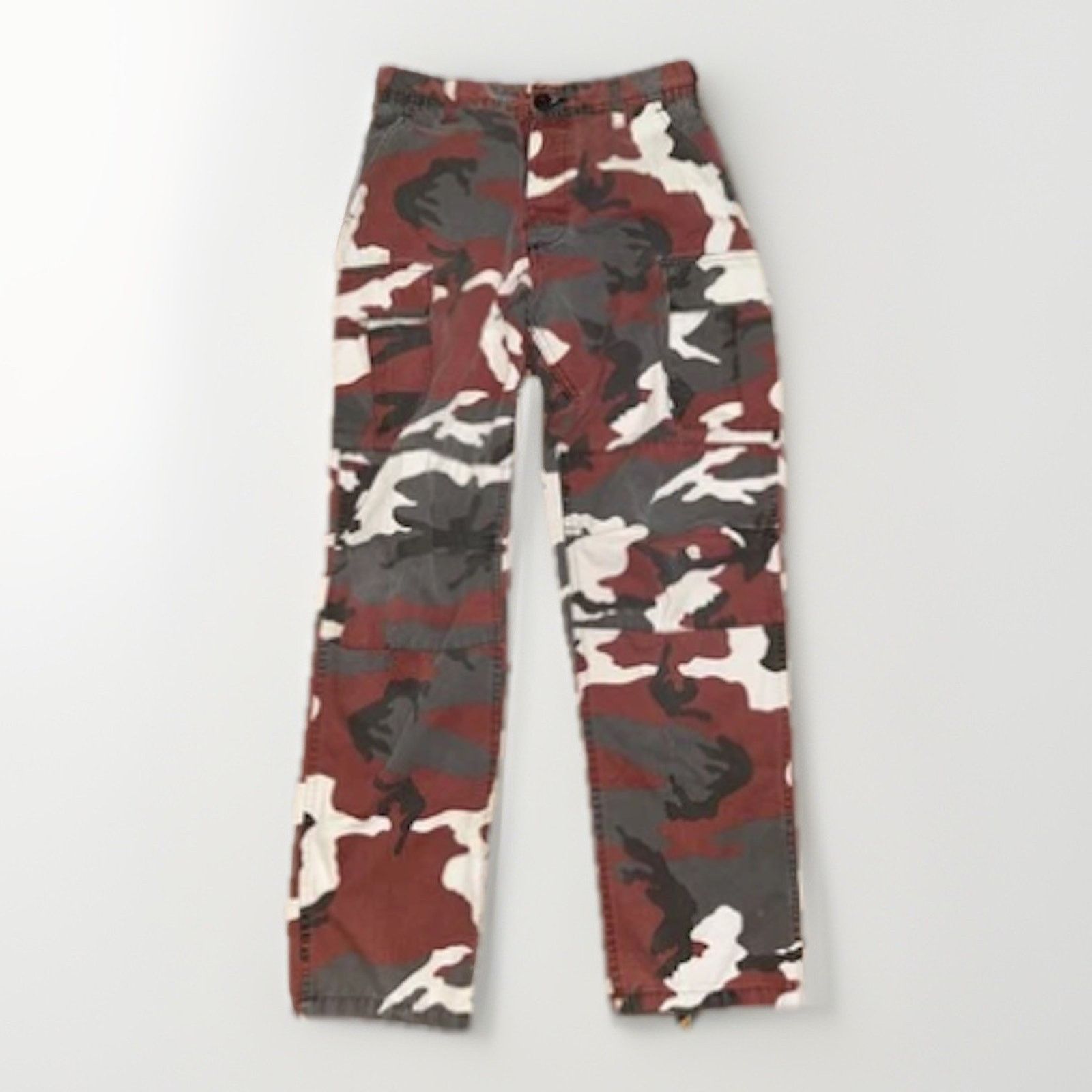 Rothco × Vintage Vintage Rothco Red Camo Cargo Pants Military Tactical Y2K Size US 30 / EU 46 - 2 Thumbnail