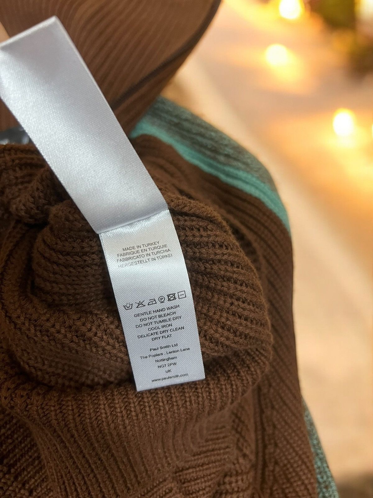 Paul Smith Paul Smith Rib Neck Pullover size M Size US M / EU 48-50 / 2 - 8 Thumbnail