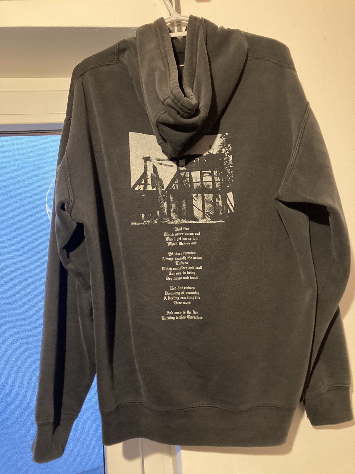 Vintage Burzum Aske Hoodie Size US L / EU 52-54 / 3 - 3 Thumbnail