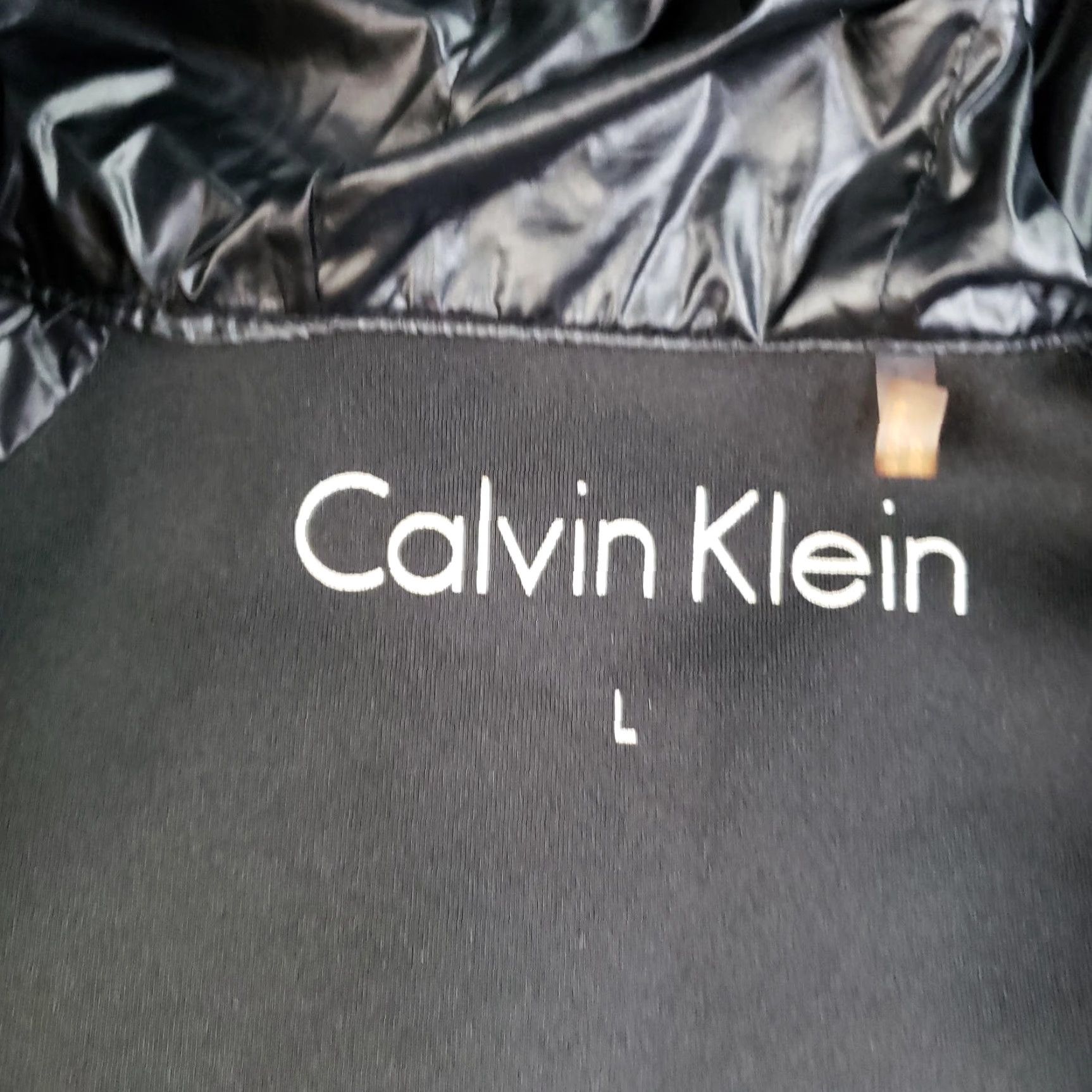 Calvin Klein Calvin Klein Jacket Womens L Hooded Quilted Puffer Softshell Zip Pockets Black Short 2020s Womens Size L / US 10 / IT 46 - 5 Thumbnail