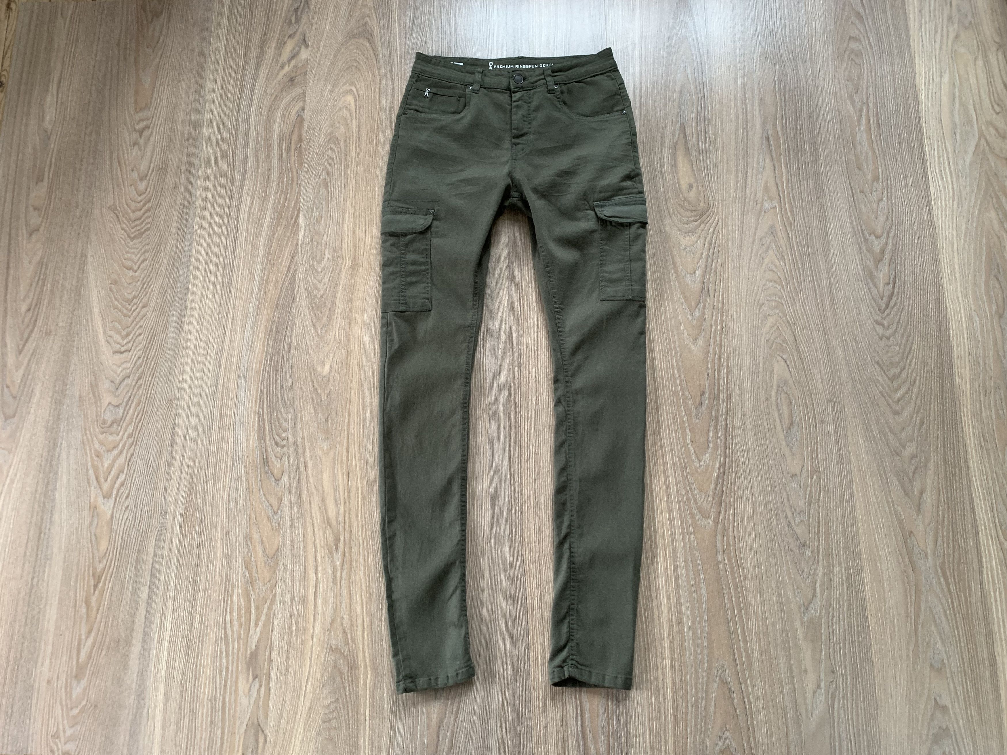 Ringspun Ringspun Slim Stretch Pocket Khaki Jeans Size US 32 / EU 48 - 1 Thumbnail
