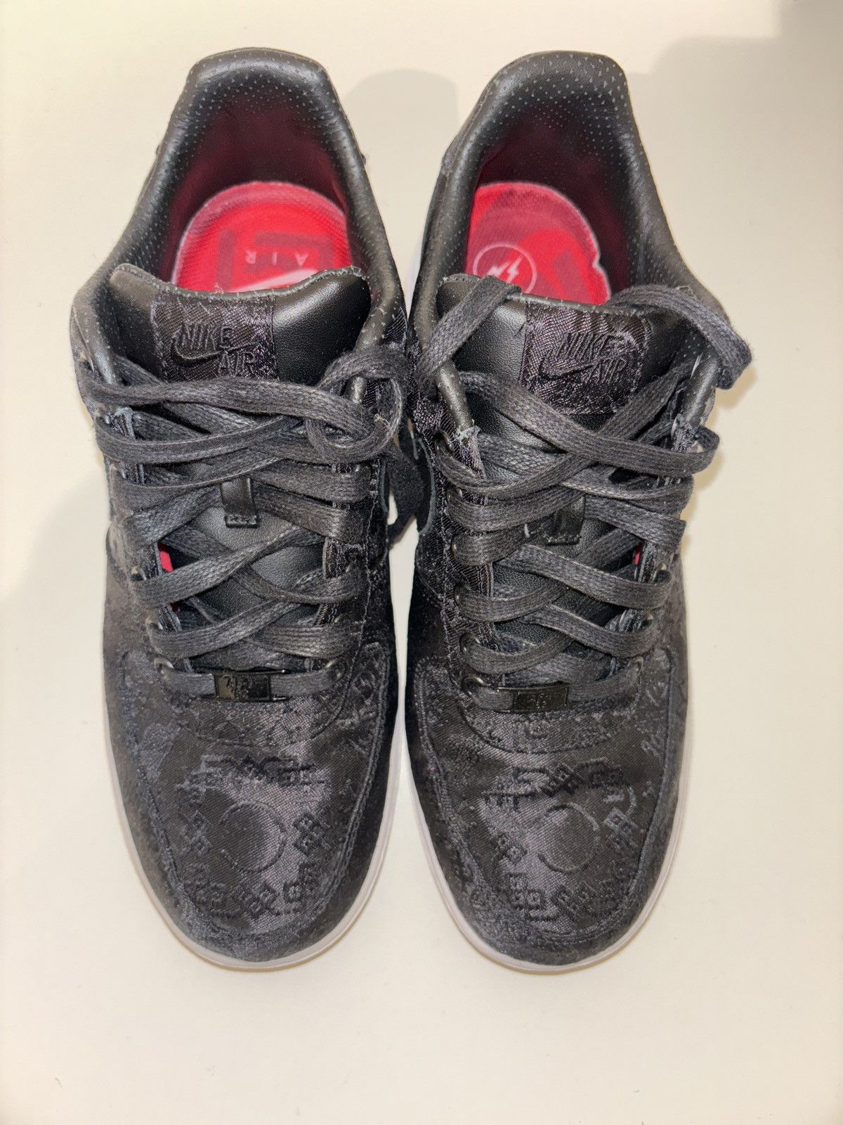 CLOT × Nike Nike x Clot Air Force 1 Black Silk - US 9 Size US 9 / EU 42 - 3 Thumbnail