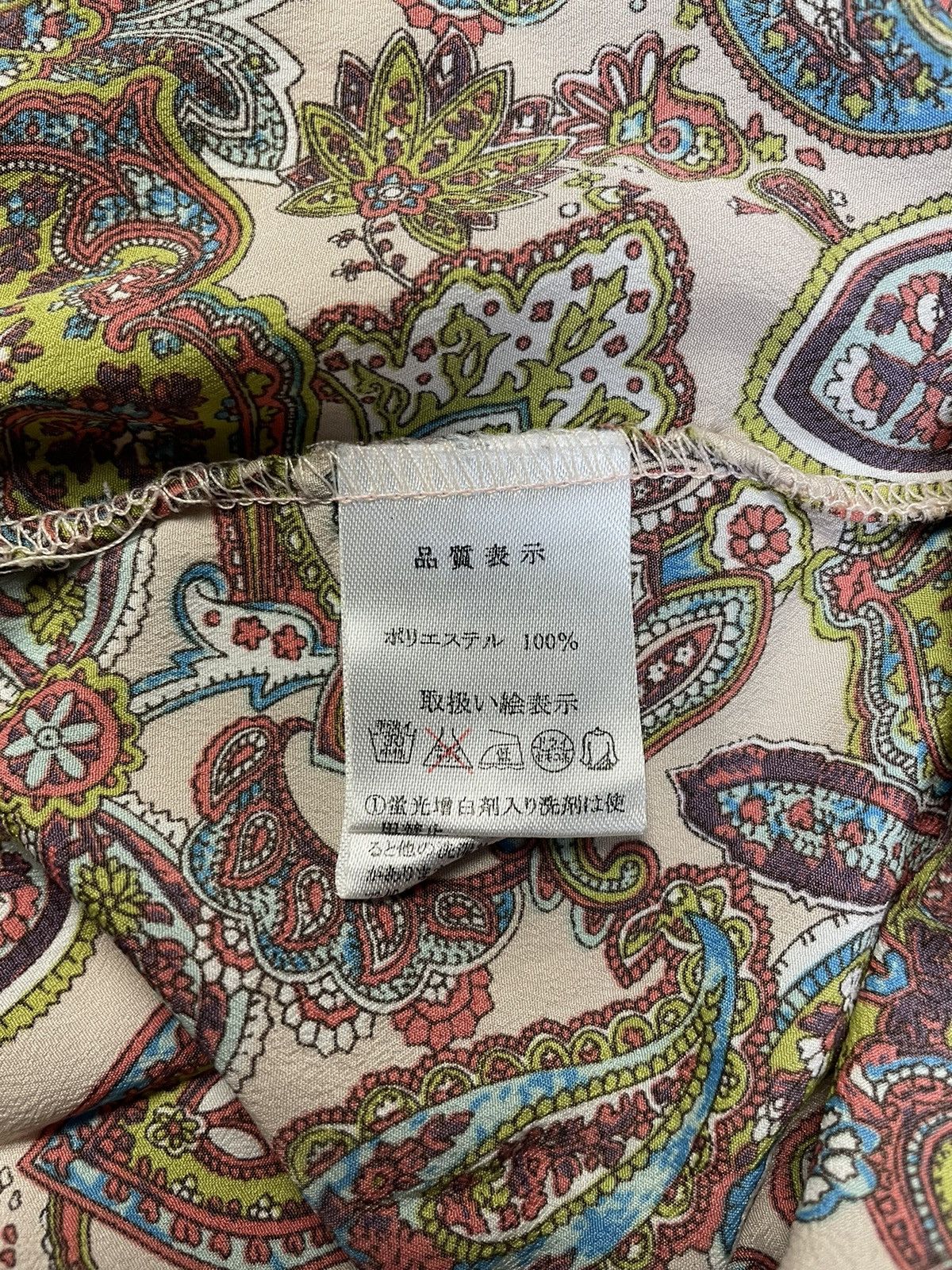 Japanese Brand D.i.a. Spec Convertible Paisley Blouse Gyaru Heisei-era Size ONE SIZE - 8 Thumbnail