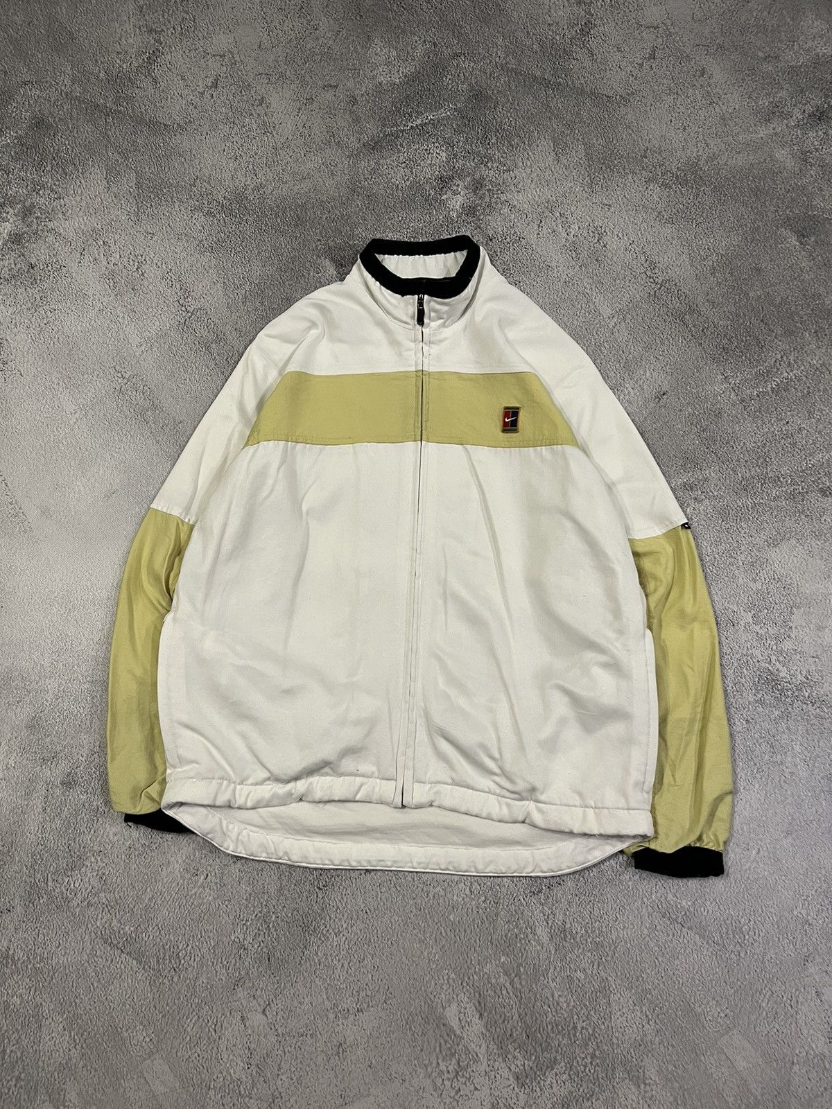 Nike × Vintage Vintage Y2k Nike Court Nylon Jacket 90’s Size US S / EU 44-46 / 1 - 3 Thumbnail