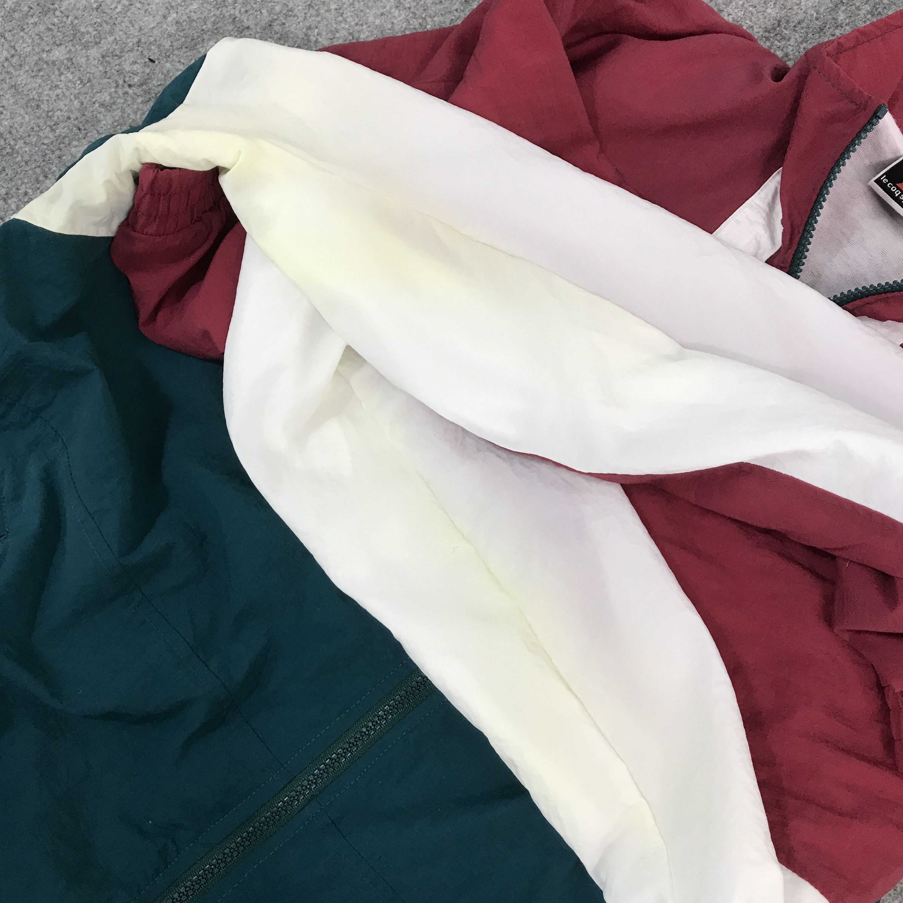 Le Coq Sportif × Vintage VTG LE COQ SPORTIF MULTICOLOU JACKET Size US L / EU 52-54 / 3 - 12 Thumbnail