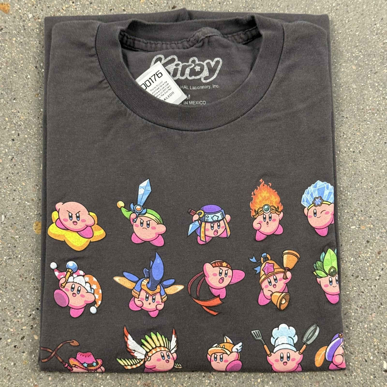 kiryuyrik Nintendo Kirby's Adventure T-Shirt Adult M Size US M / EU 48-50 / 2 - 7 Thumbnail
