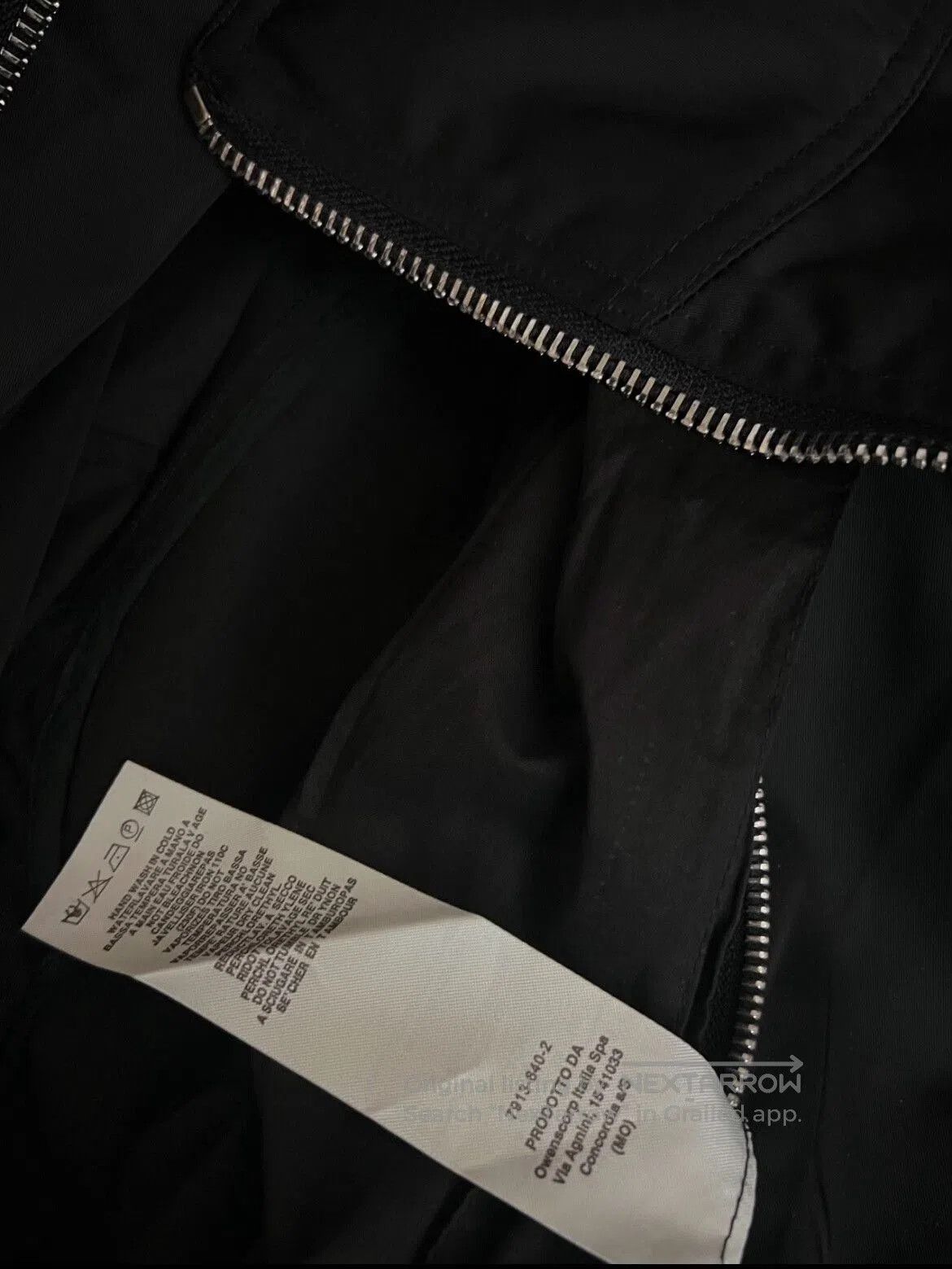 Rick Owens Rick Owens Black Zip Jacket Coat. Size US M / EU 48-50 / 2 - 9 Thumbnail