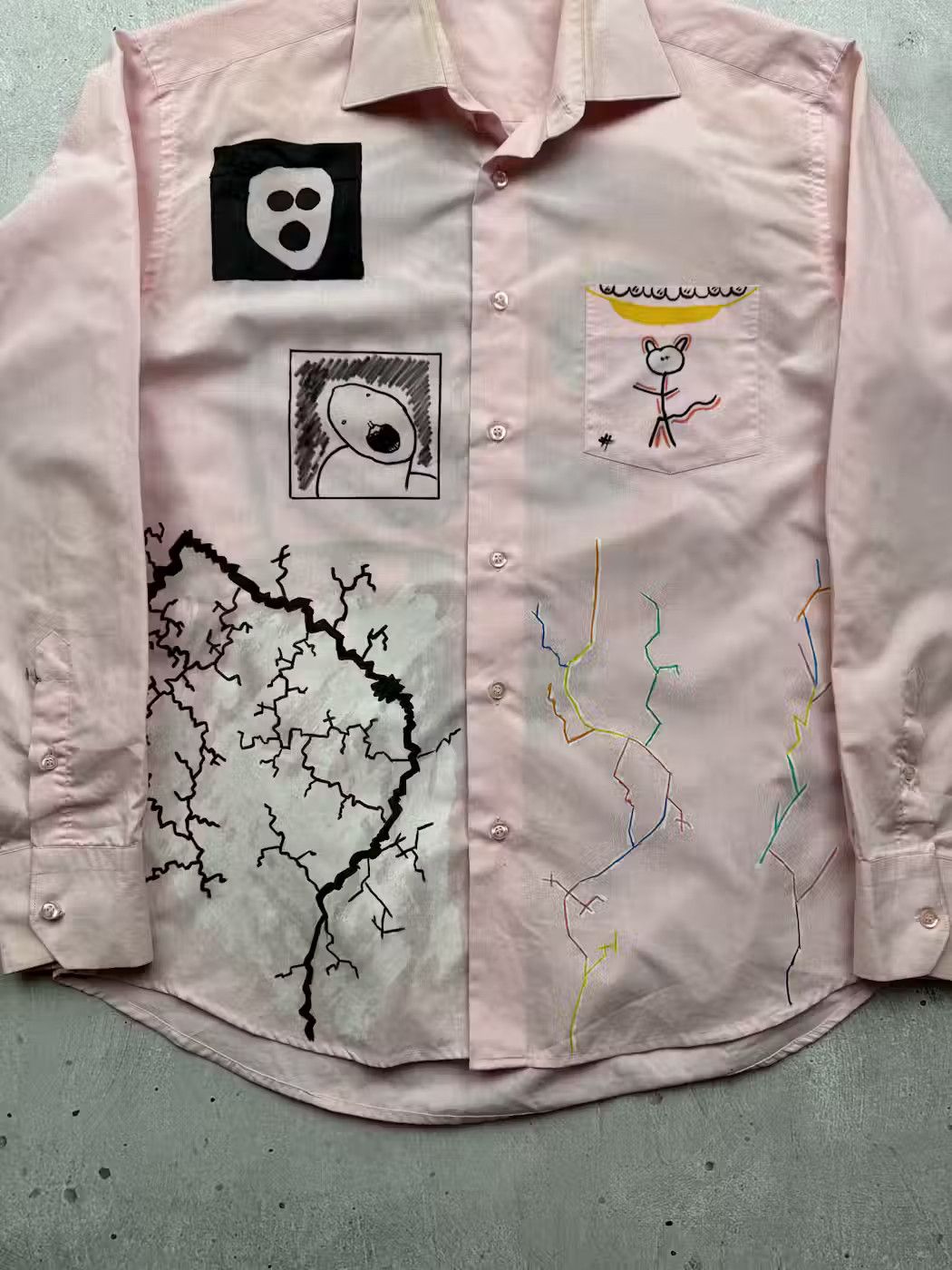 If Six Was Nine × Japanese Brand × Vintage Vintage Amazing Printed Shirt Short Sleeve Size US L / EU 52-54 / 3 - 3 Thumbnail