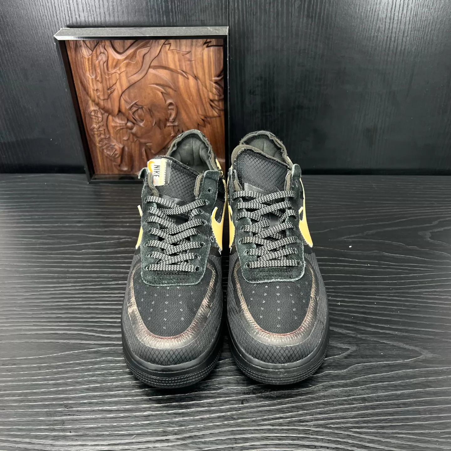 Nike Nike AF1 Black 44.5 (Original Box, New) Size US 10.5 / EU 43-44 - 4 Thumbnail