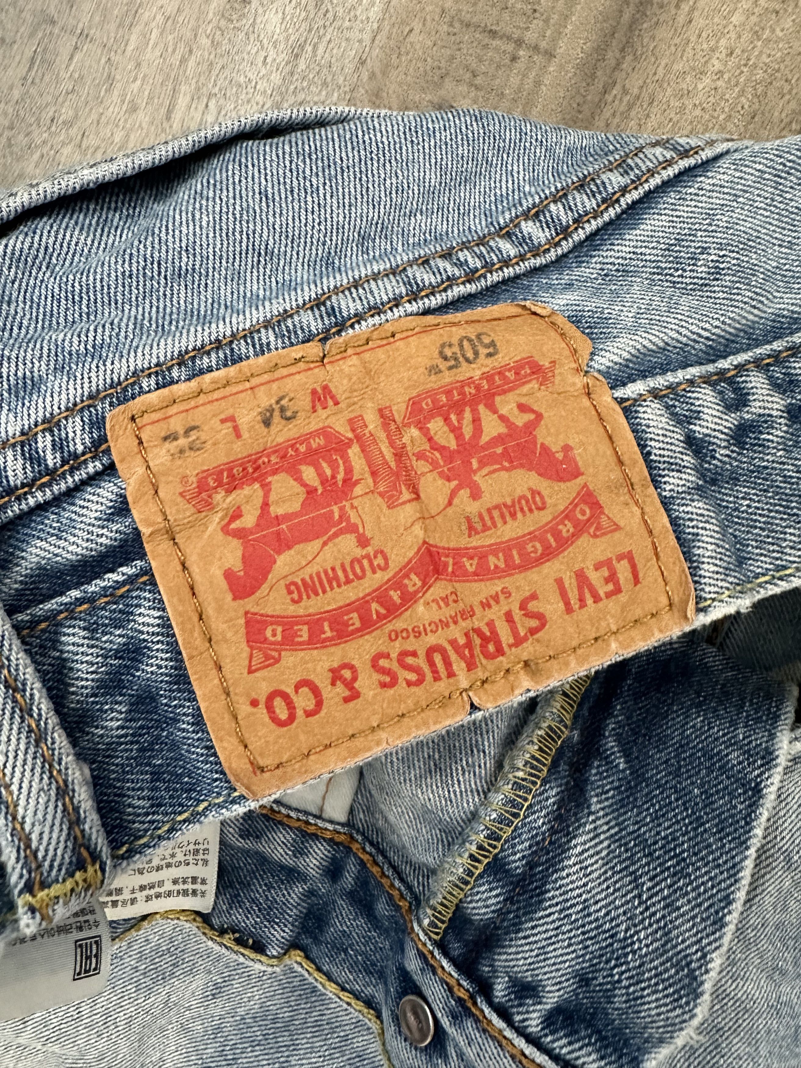 Levi's Levi's 505 Denim Jeans Size US 34 / EU 50 - 2 Thumbnail